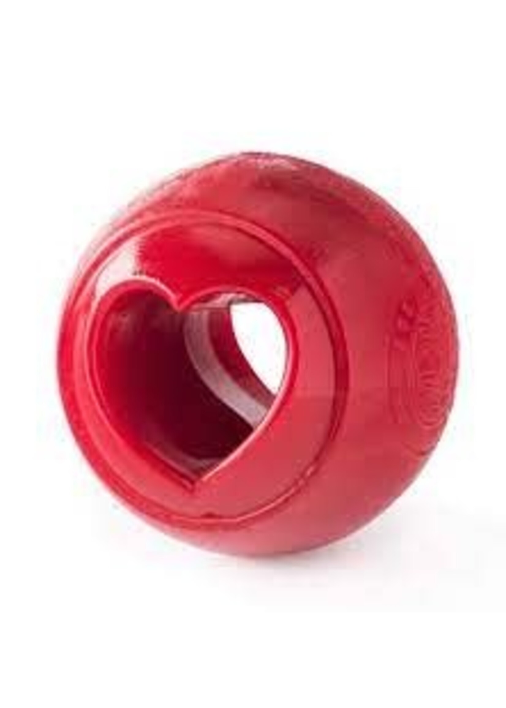 Treat Planet Planet Dog Orbee Tuff Nook Love Red