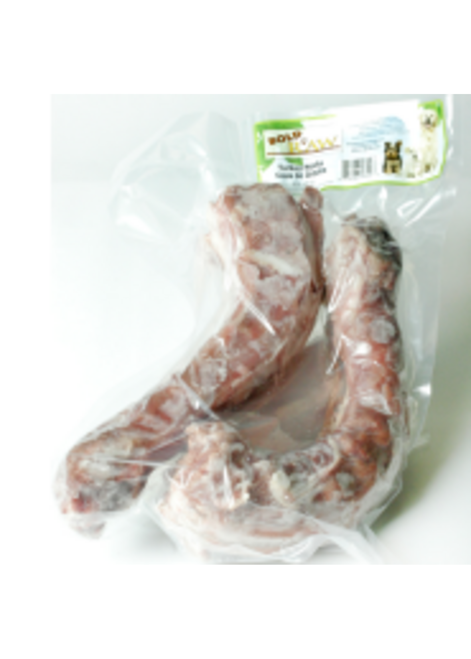 Bold by Nature Bold Raw Dog Frozen Whole Turkey Necks 2pk 2lbs