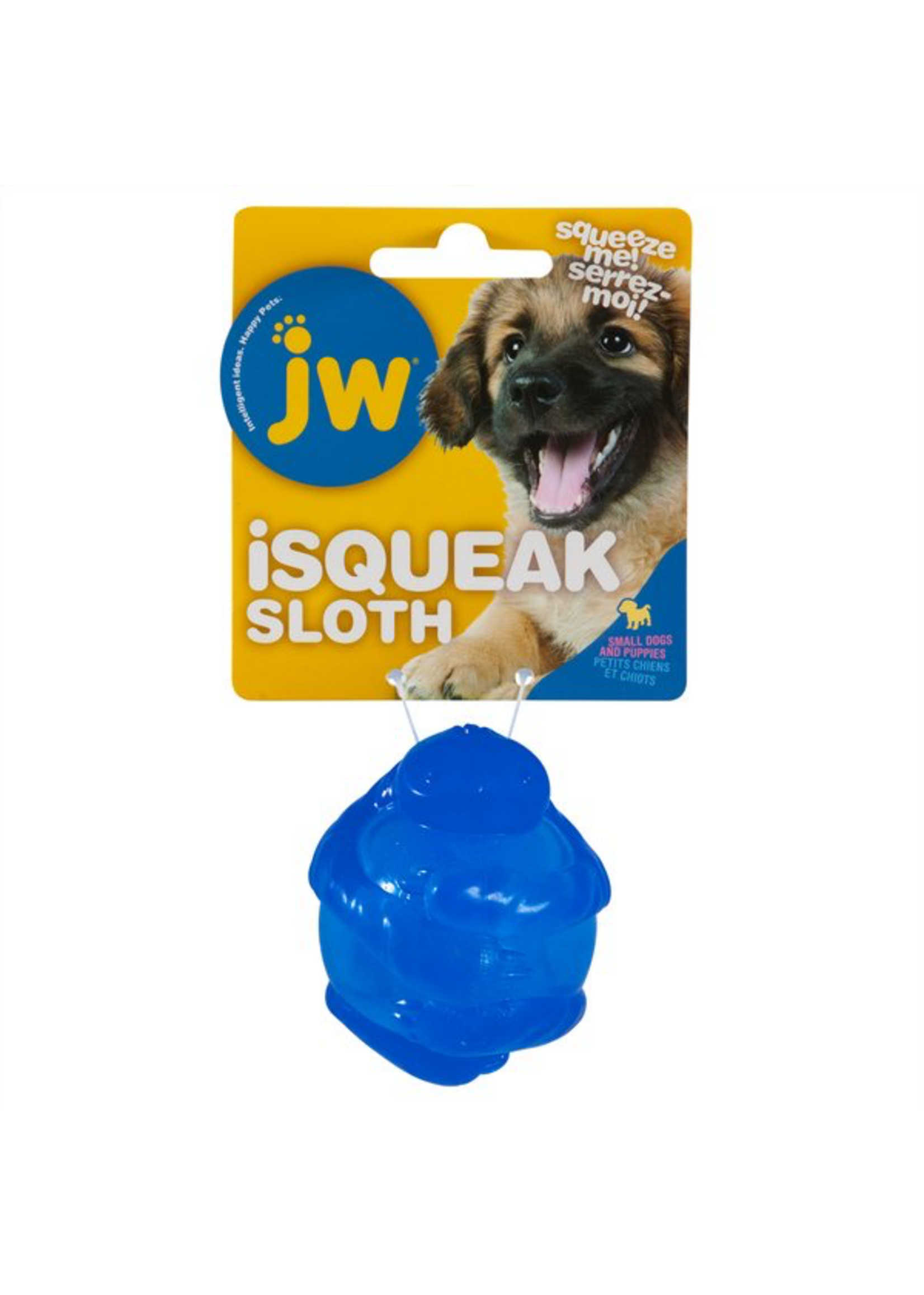 JW Pet company JW Pet Sloth Squeaky Ball Small