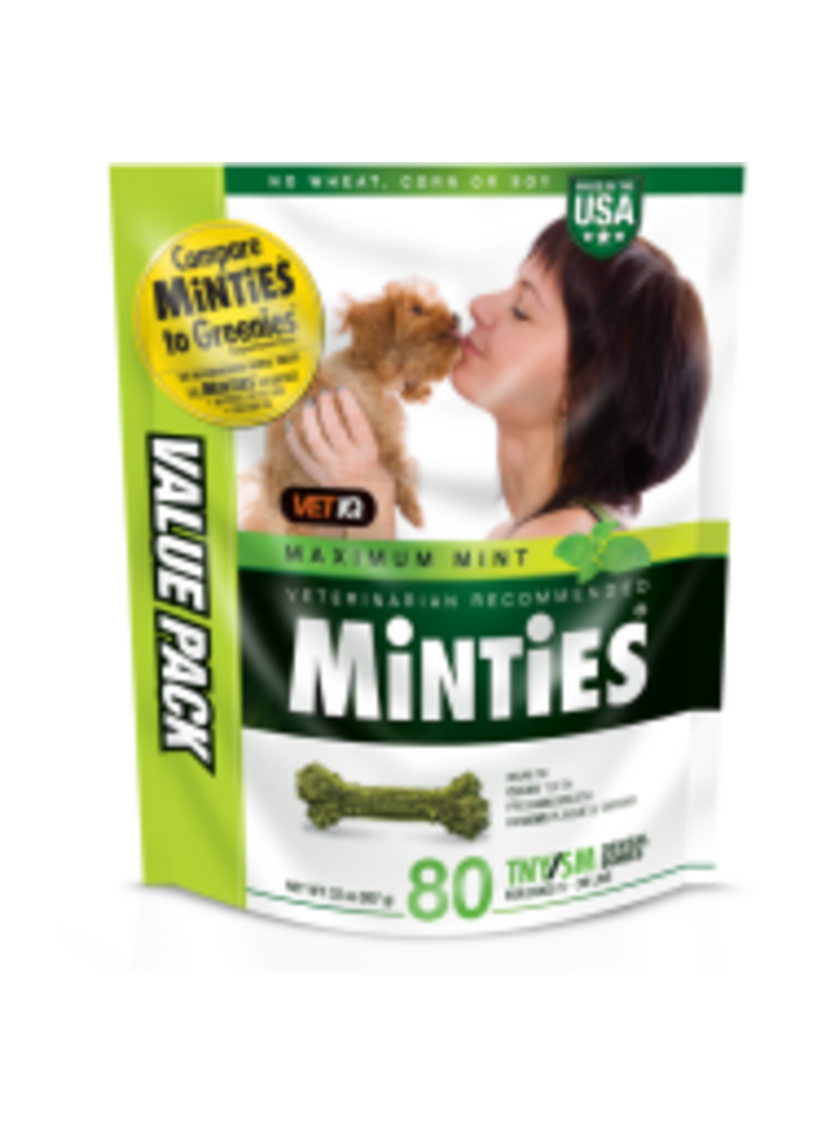 Minties Minties Maximum Mint Dental Bones Tiny/Small