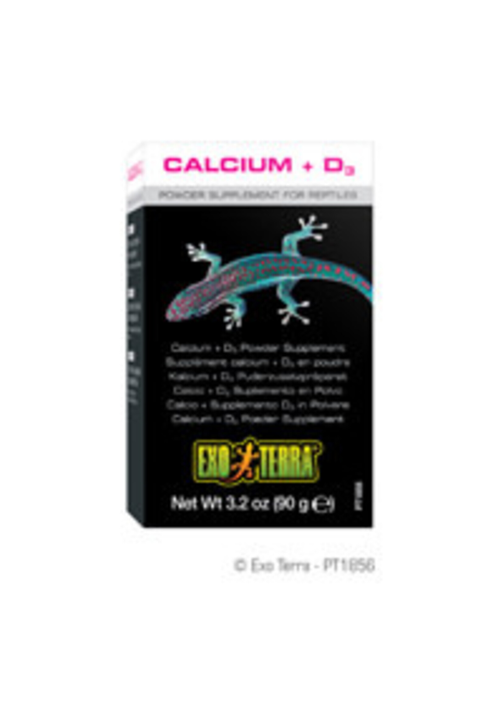 Exo Terra Exo Terra Calcium + D3 Powder Supplement