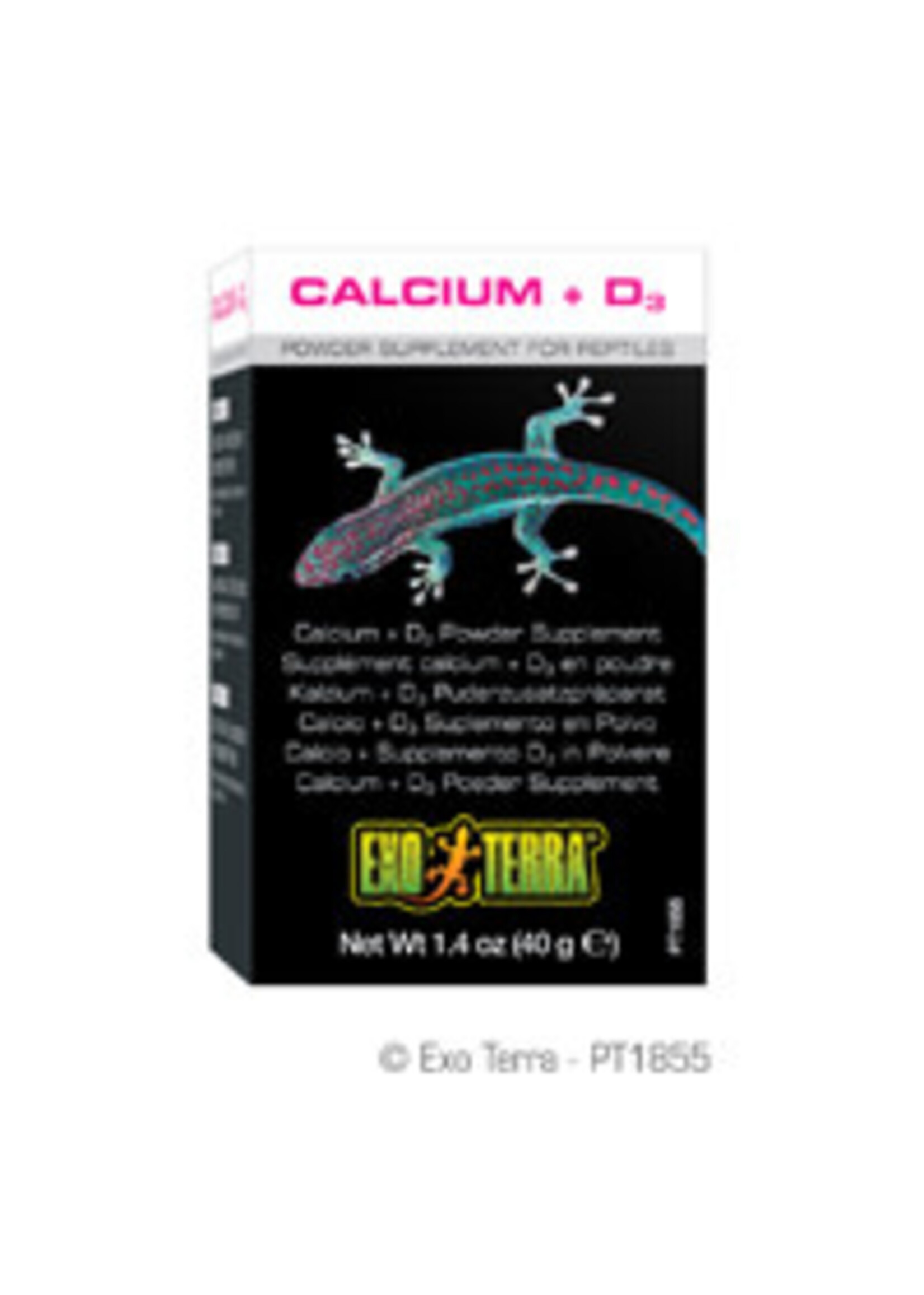 Exo Terra Exo Terra Calcium + D3 Powder Supplement