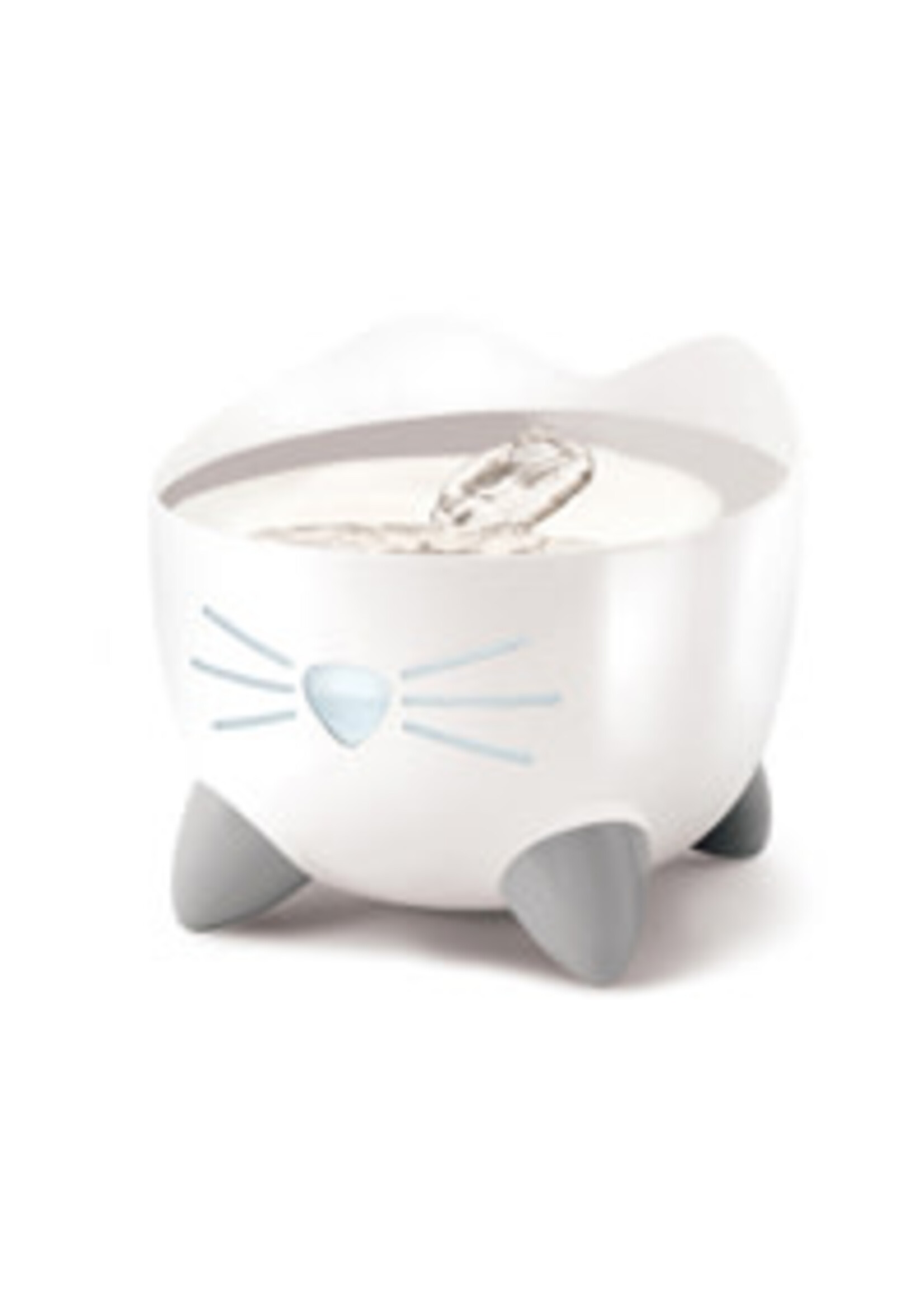 Catit Catit PIXI Fountain White w/Stainless Steel Top 2.5L
