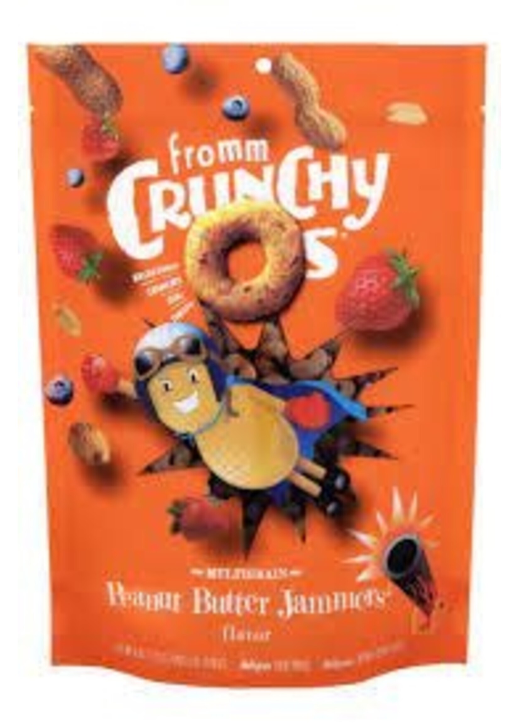 Fromm Family Pet Food Fromm Dog Crunchy O's Peanut Butter Jammers 26oz