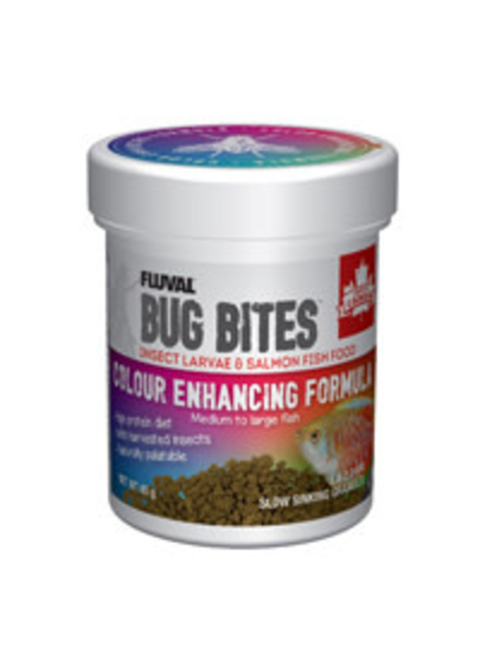 Fluval Fluval Bug Bites Colour Enhancing Medium to Large 1.4-2.0mm granules