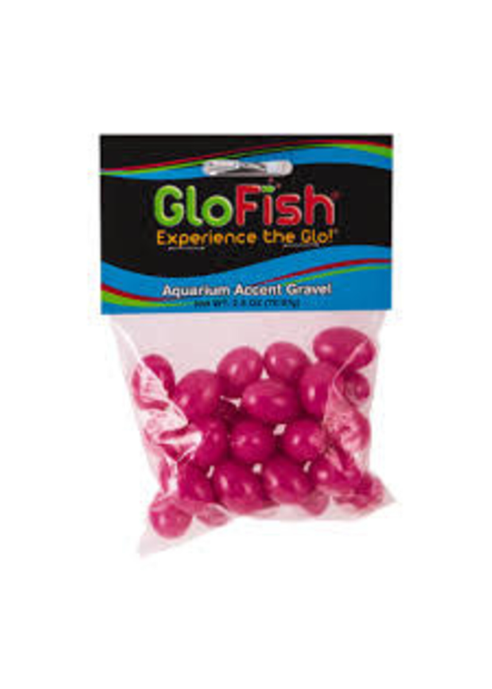 Tetra GloFish Aquarium Accent Gravel Pebbles Pink 2.5oz
