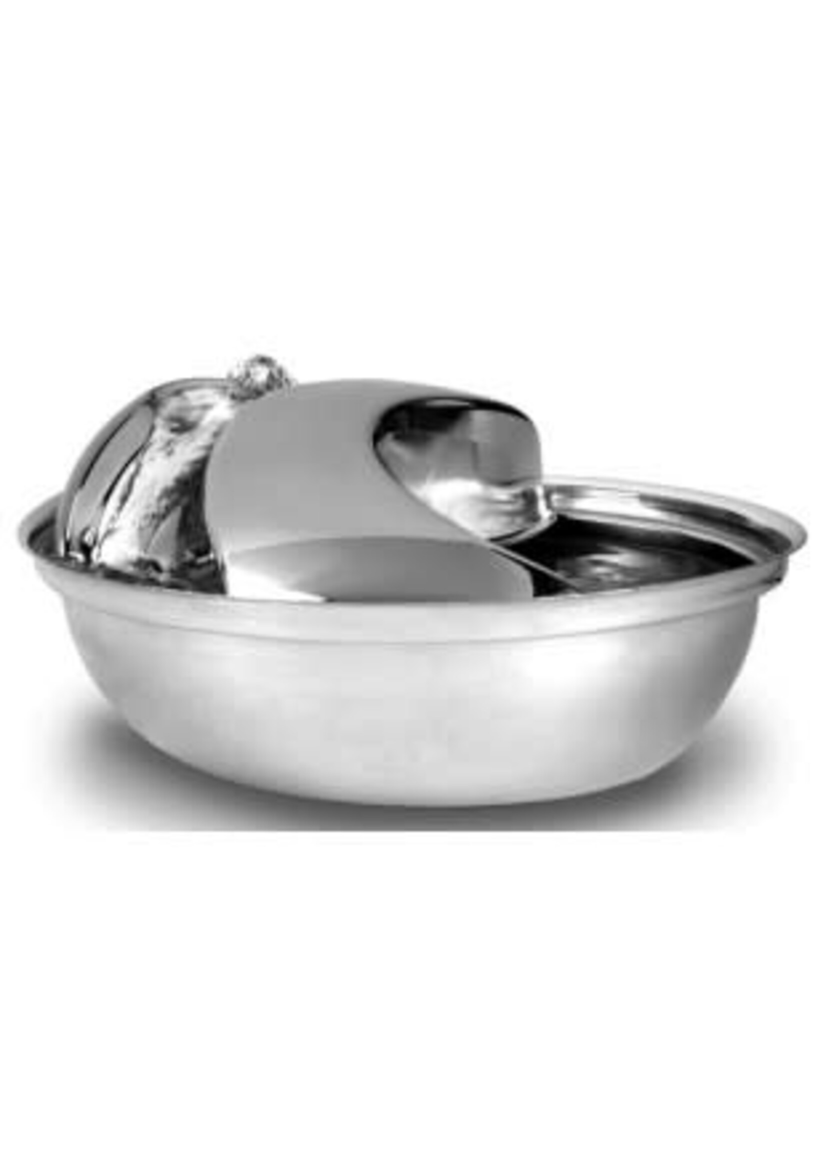 Pioneer Pet Pioneer Pet Stainless Steel Drinking Fountain Raindrop 60oz