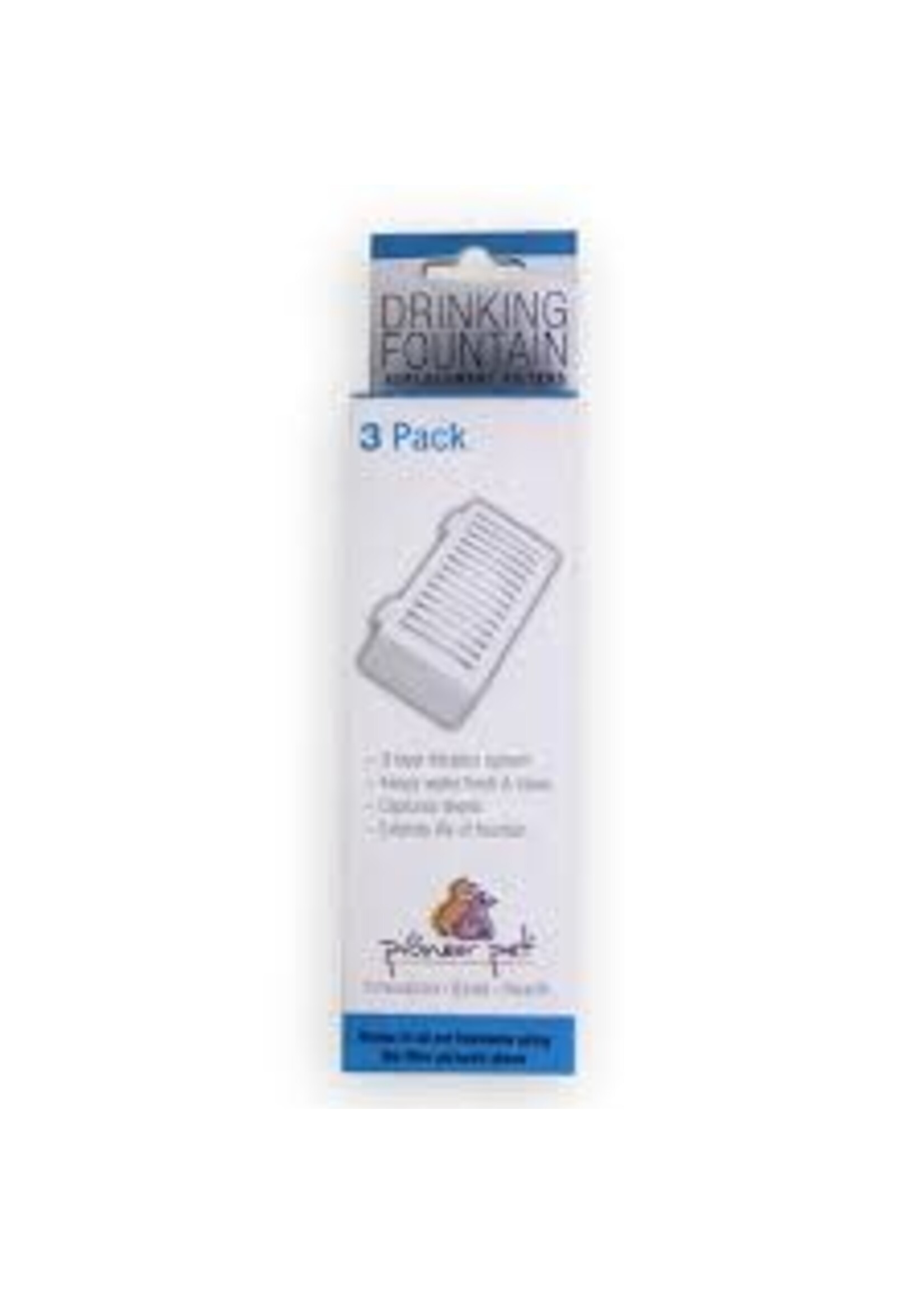 Pioneer Pet Pioneer Pet Replacement Filter 3pack