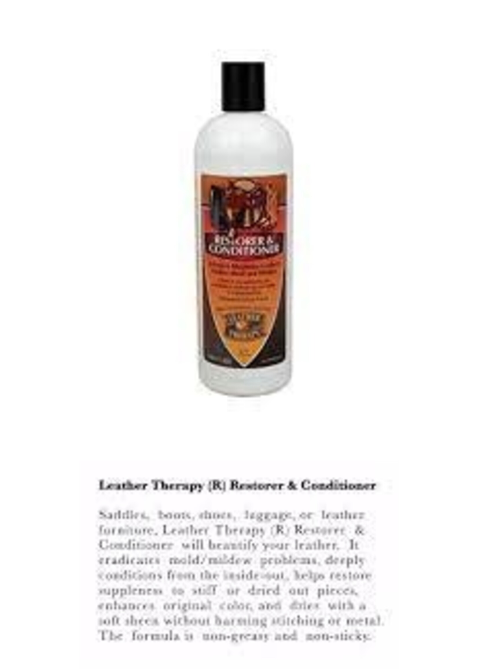 Unicorn Restorer & Conditioner Leather Therapy 16oz