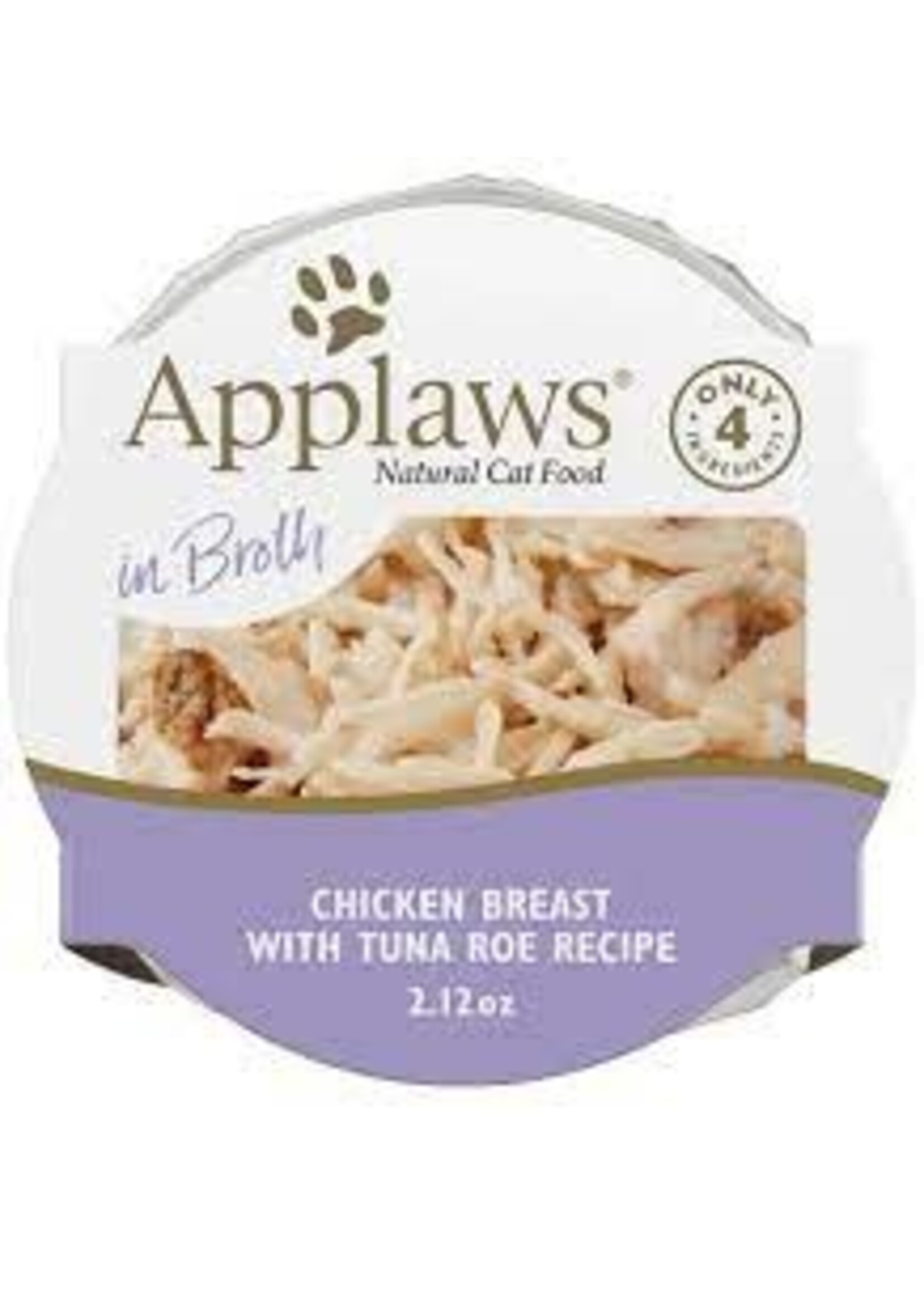 Applaws Applaws Cat Pots 60g (18) Chicken & Roe single