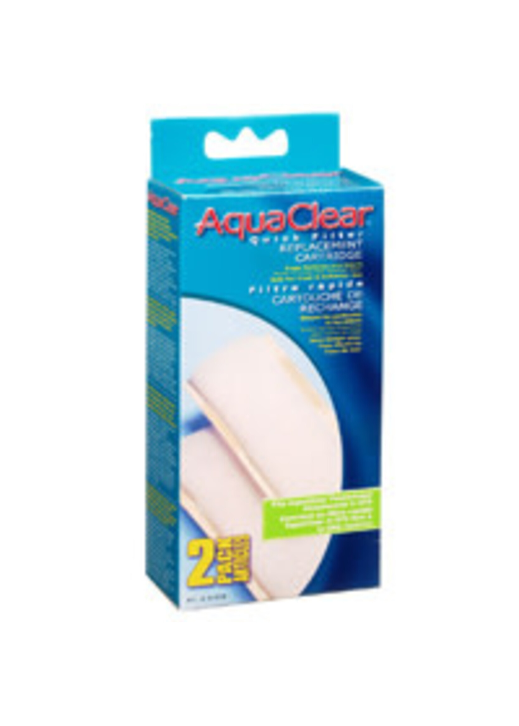 AquaClear AquaClear Quick Filter Replacement Cartridge 2pack
