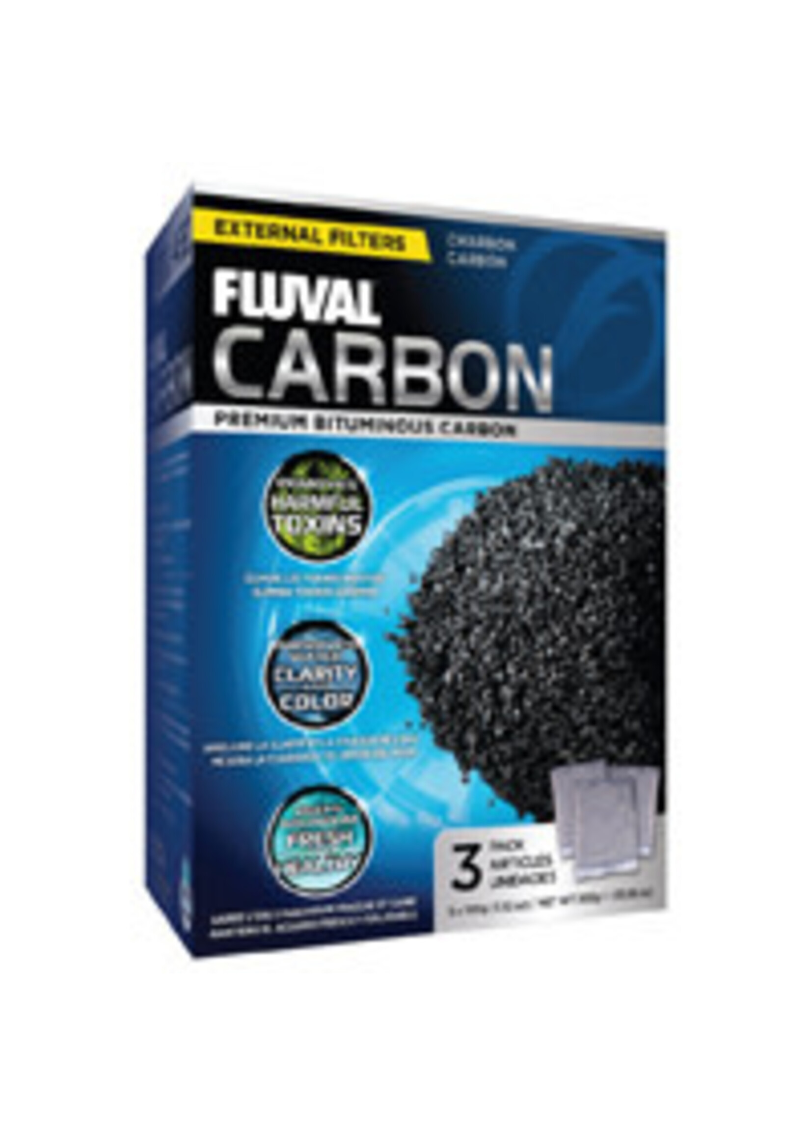 Fluval Fluval Carbon 3 x 100g