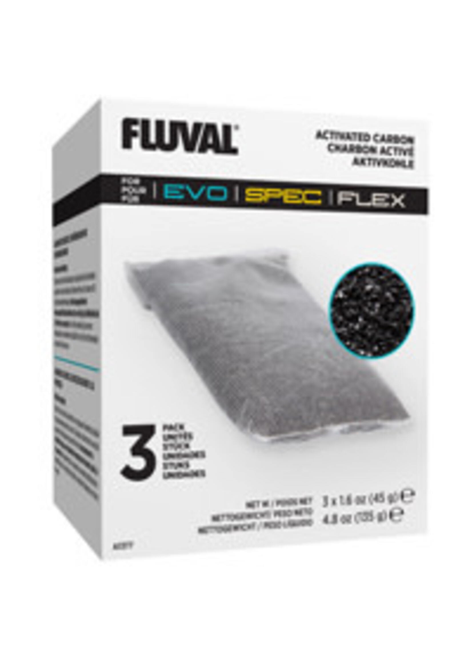 Fluval Fluval Spec Replacement Carbon 3pack *FINAL SALE*
