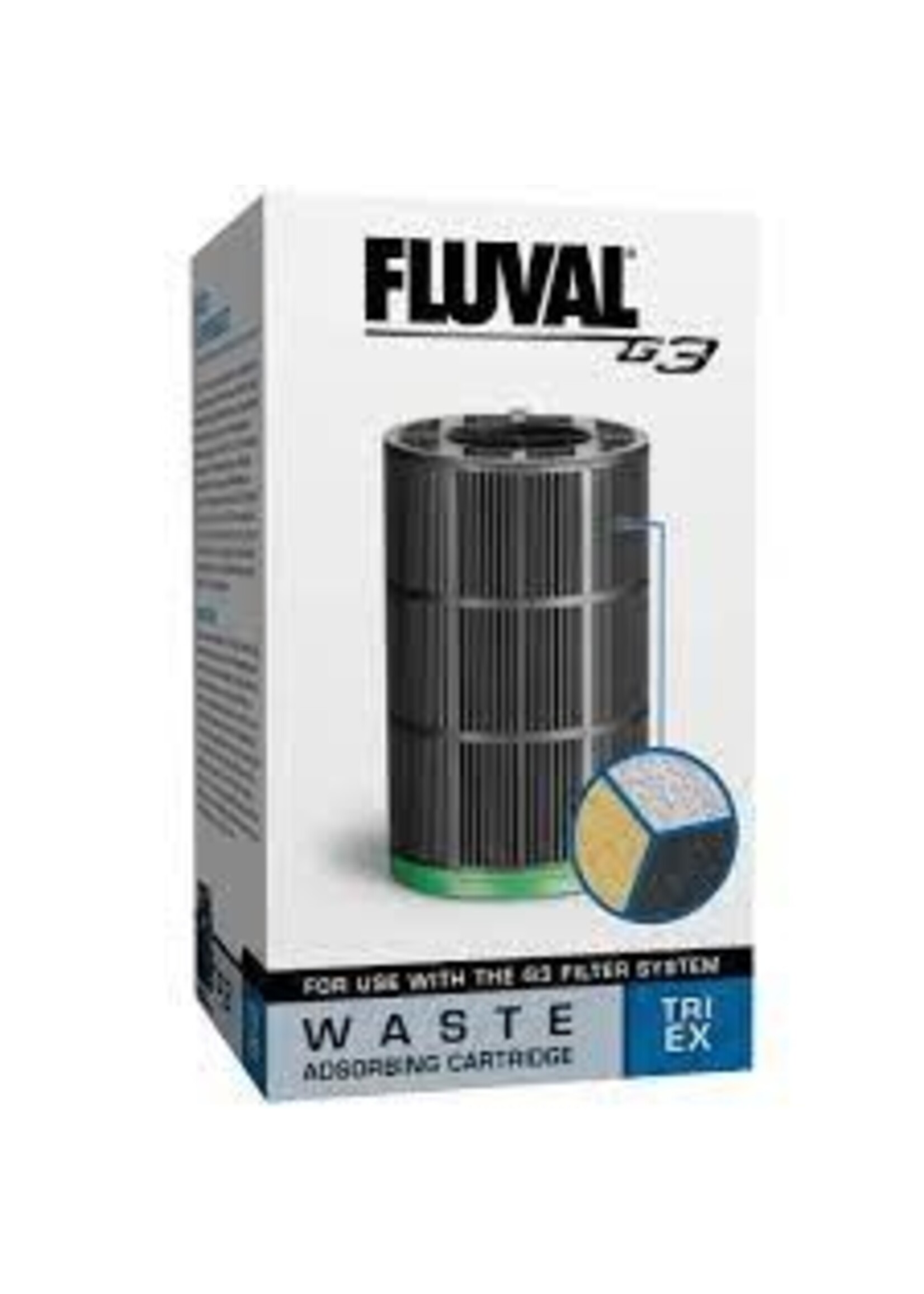 Fluval Fluval G3 Waste Adsorbing Cartridges TRI EX