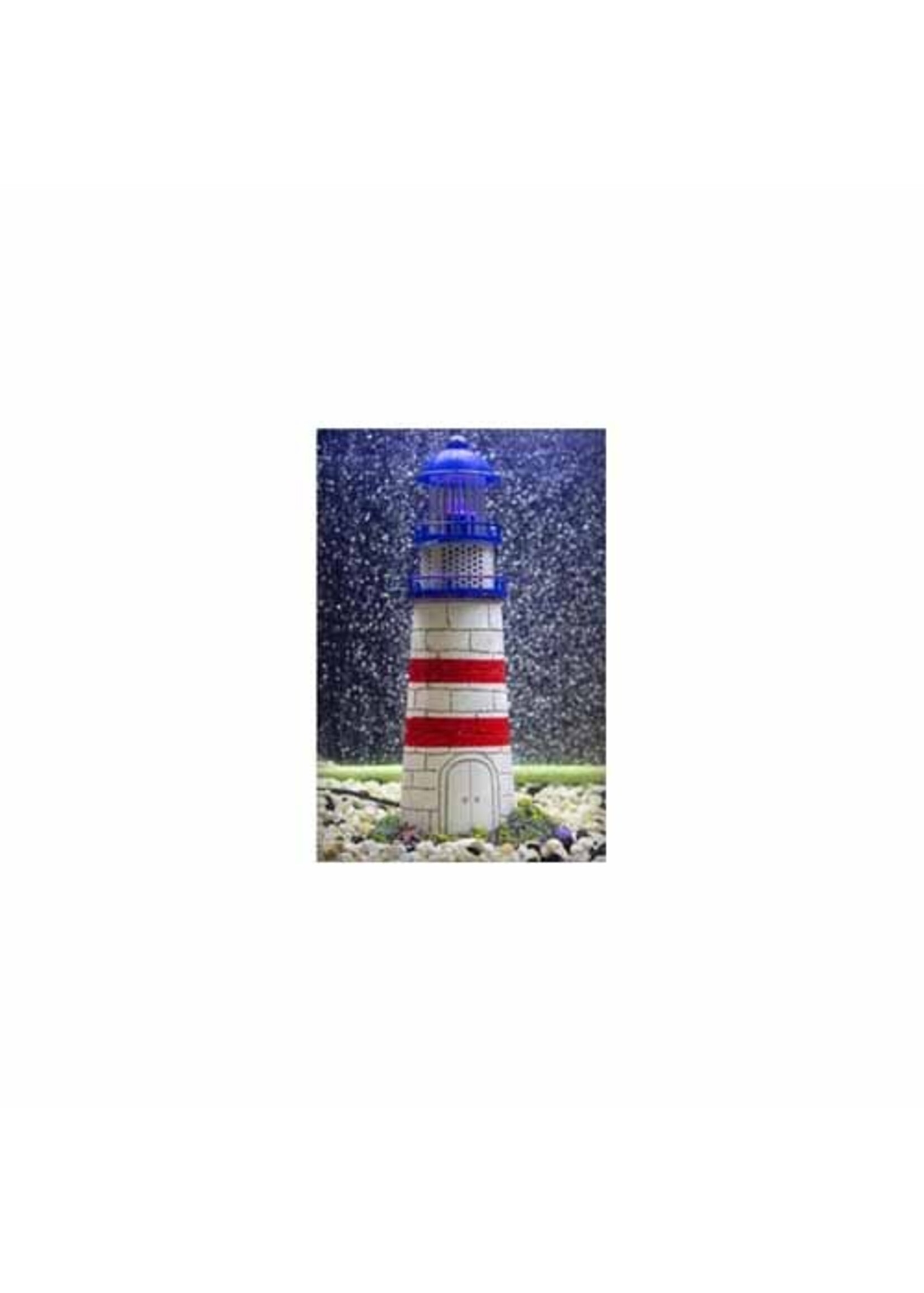 Penn Plax Penn Plax LED Lighthouse 15.8 x 11 x 12.5in