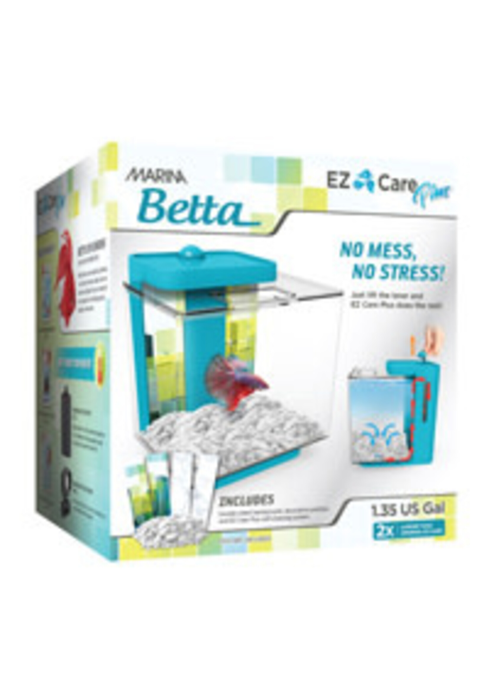Marina Marina Betta EZ Care Plus Aquarium Kit 1.35 US Gal