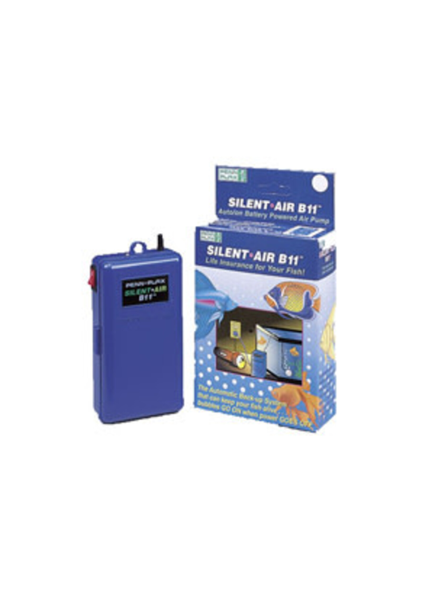 Penn Plax Penn Plax Air Pump Battery Backup B11 AC/DC