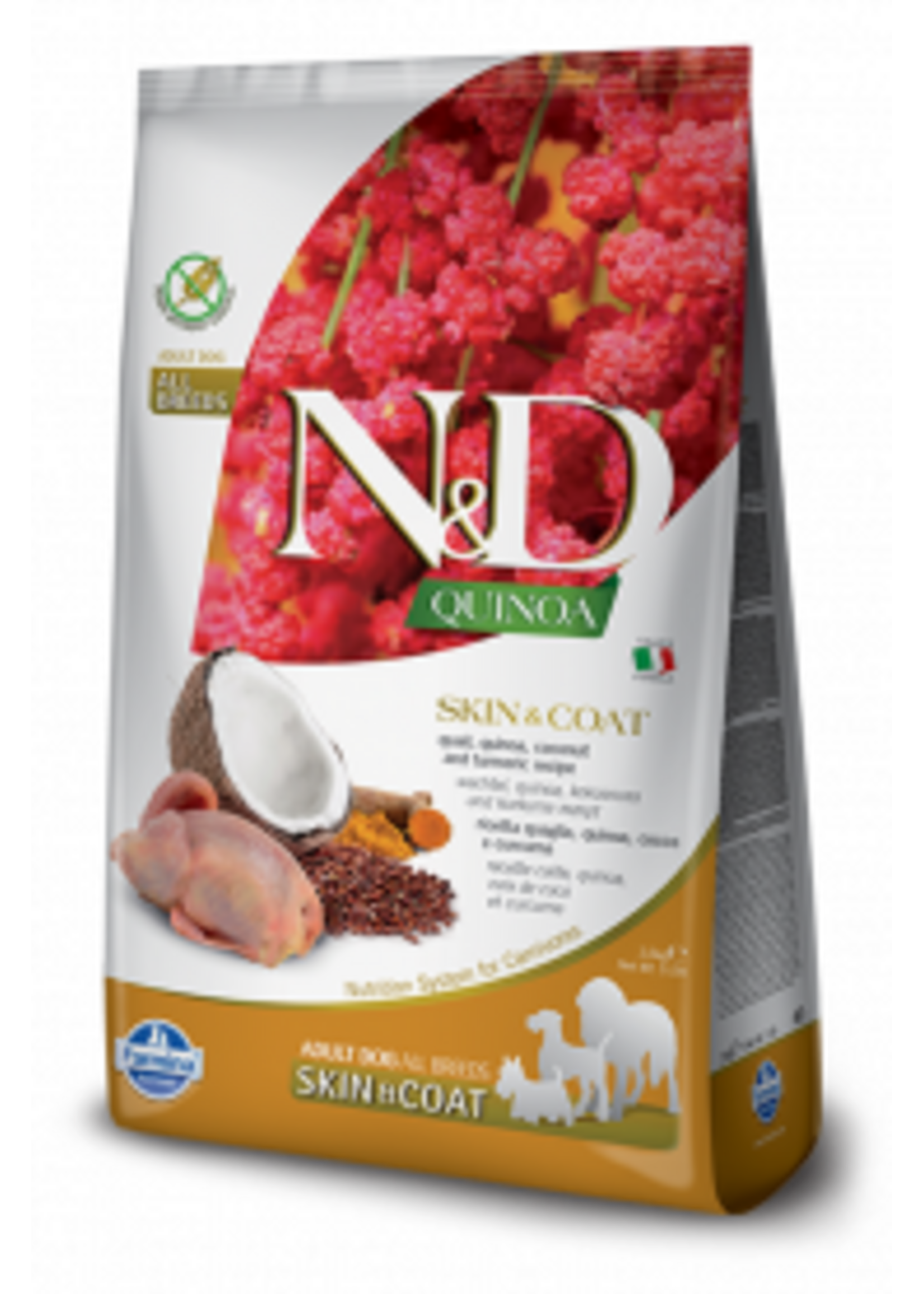 Farmina Farmina N&D Dog Quinoa Skin & Coat Quail