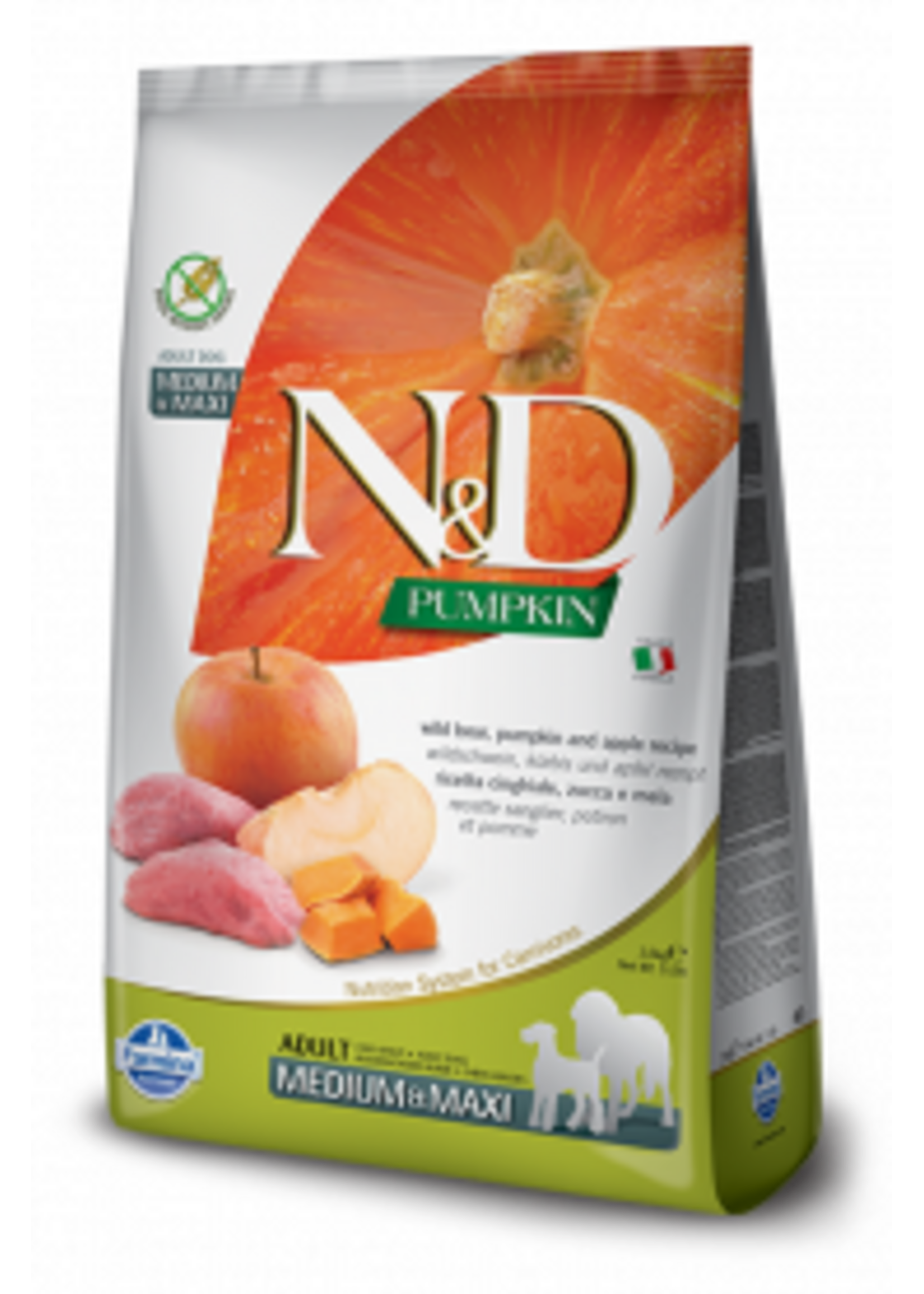 Farmina Farmina N&D Dog Pumpkin Boar & Apple Med/Maxi