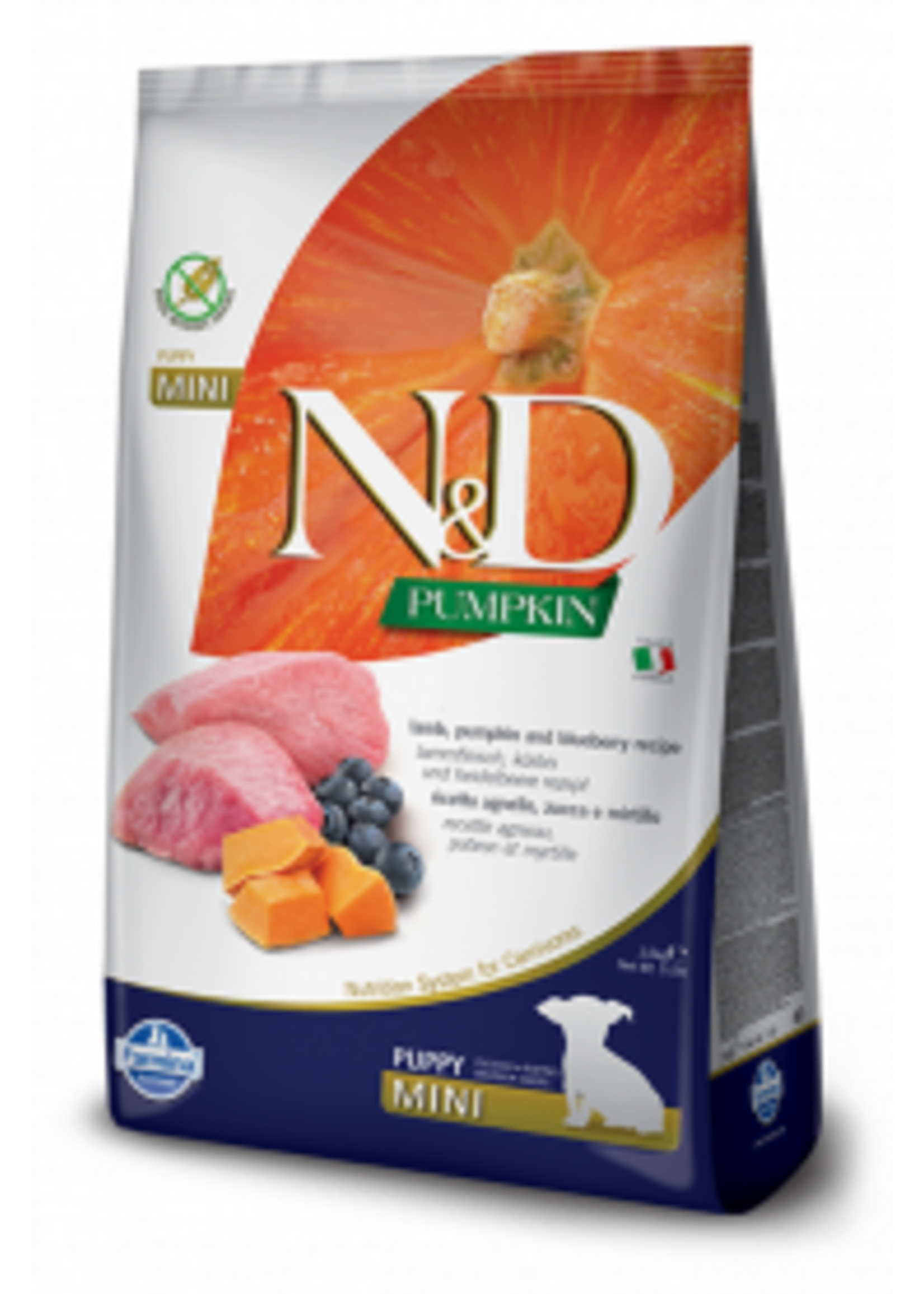 Farmina Farmina N&D Puppy Pumpkin Lamb & Blueberry Mini