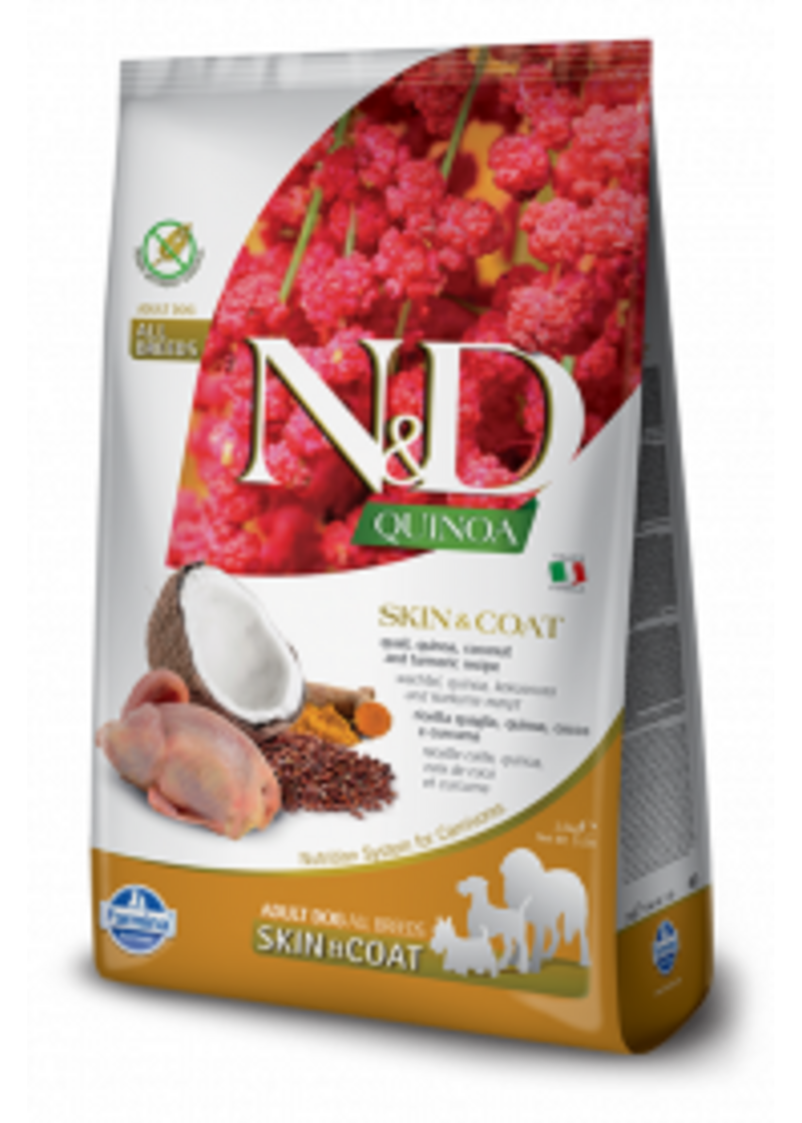 Farmina Farmina N&D Dog Quinoa Skin & Coat Quail