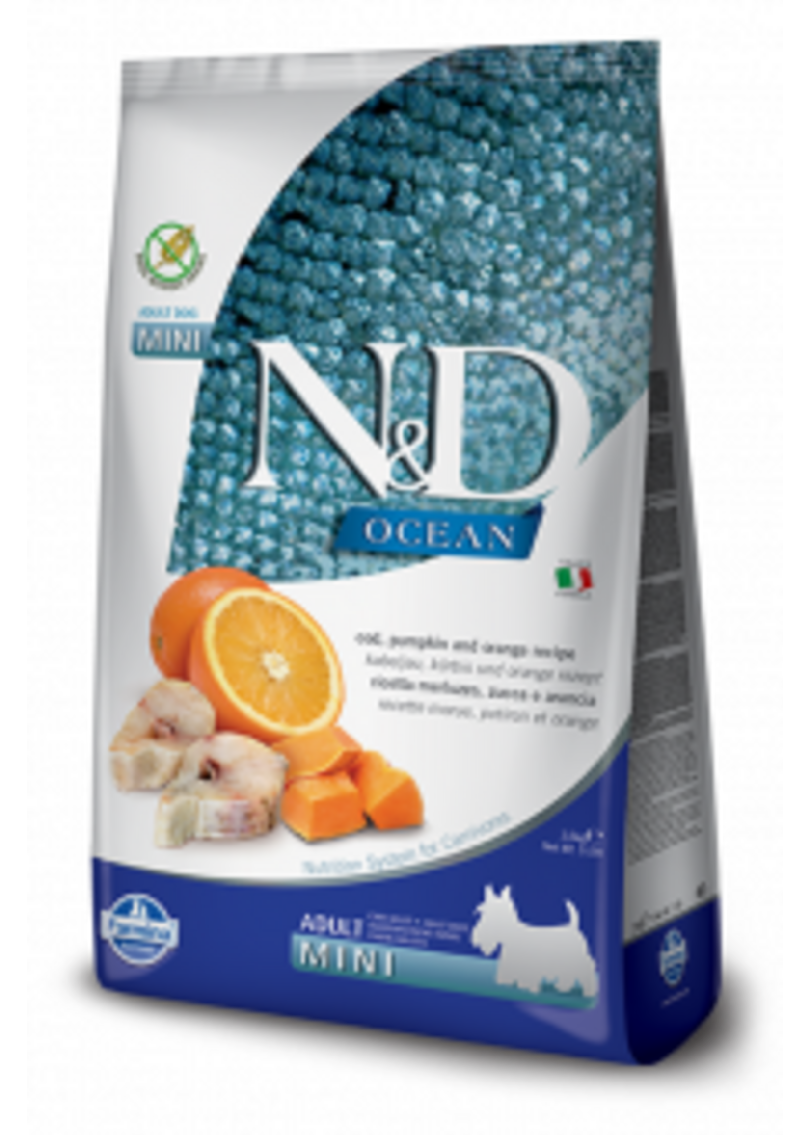 Farmina Farmina N&D Dog Ocean Codfish & Orange Mini