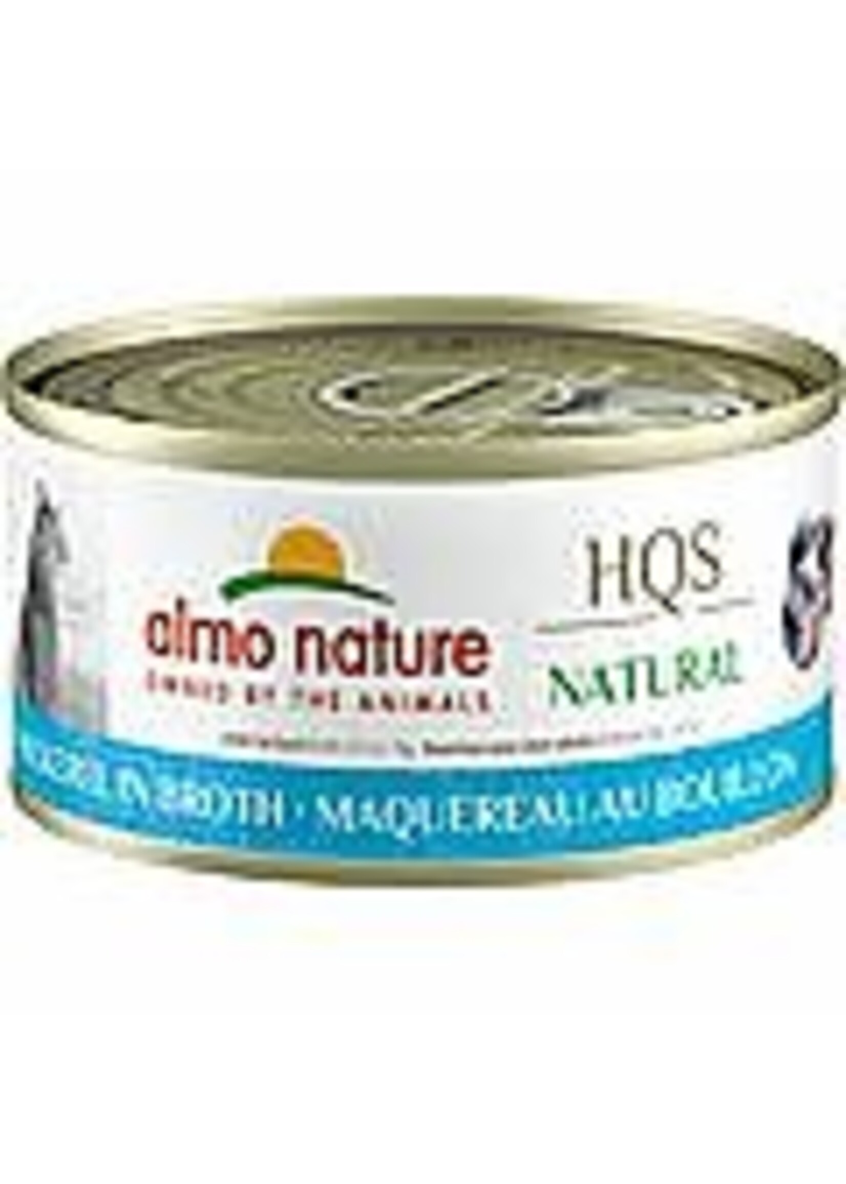 almo Nature Almo Nature Cat HQS Natural Mackerel in Broth 70gm