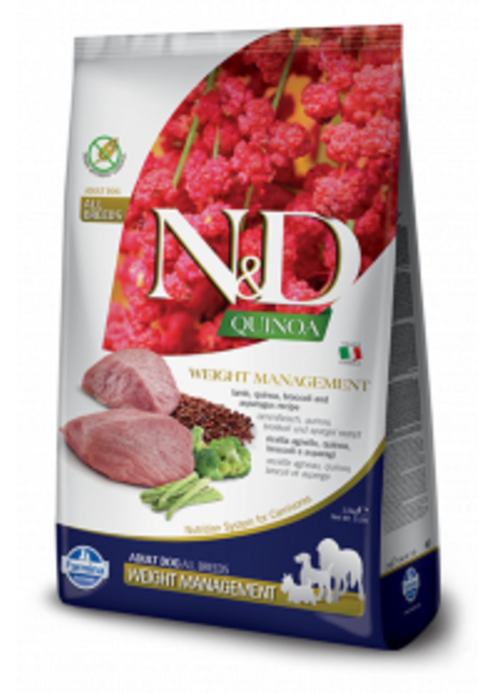 Farmina Farmina N&D Dog Quinoa Weight Management Lamb