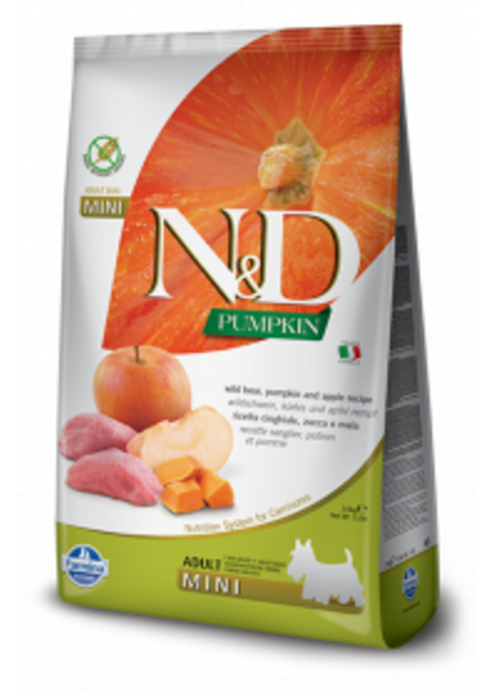 Farmina Farmina N&D Dog Pumpkin Boar & Apple Mini