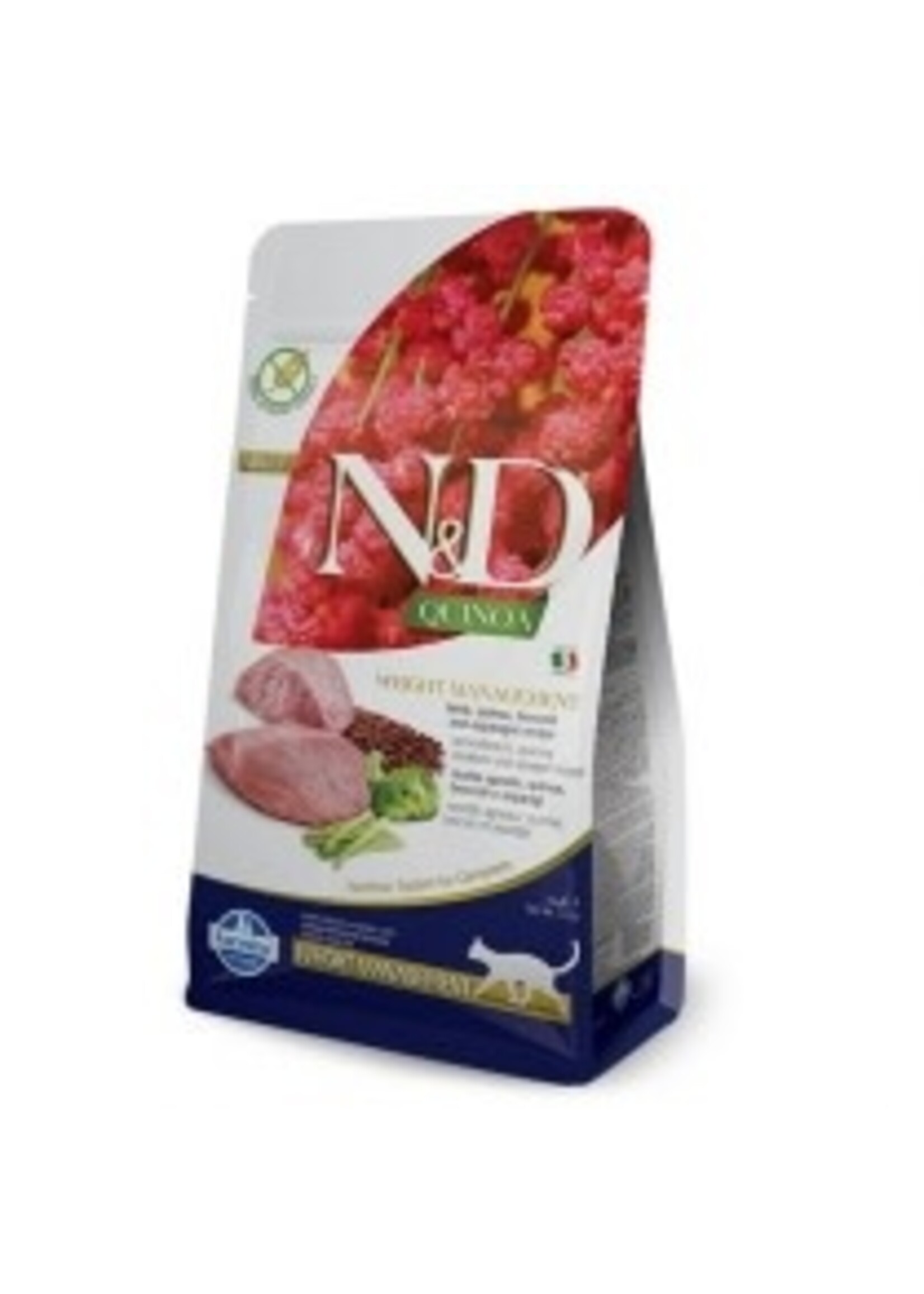 Farmina Farmina N&D Cat Quinoa Weight Management Lamb