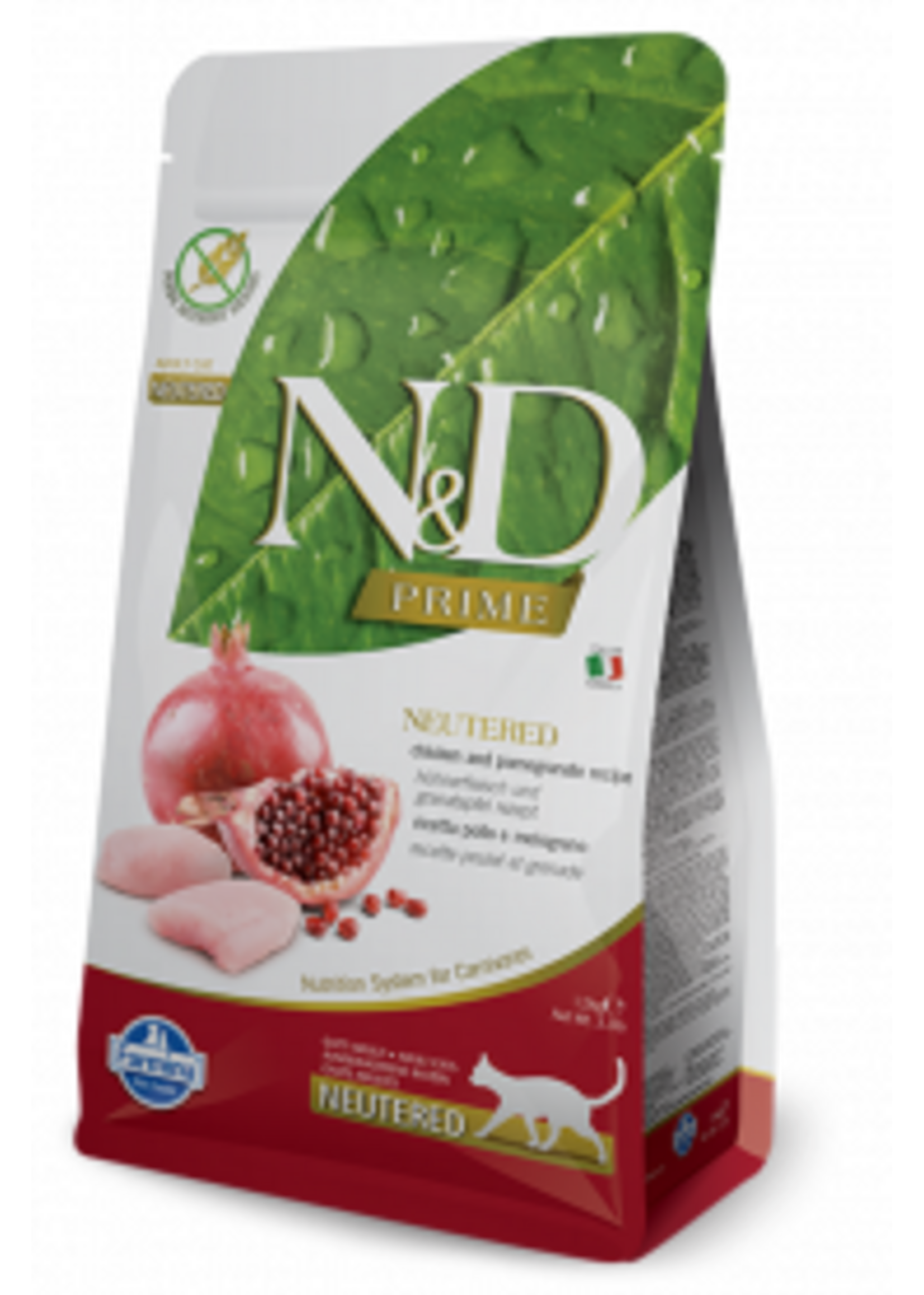 Farmina Farmina N&D Cat Prime Neutered Chicken & Pomegranate
