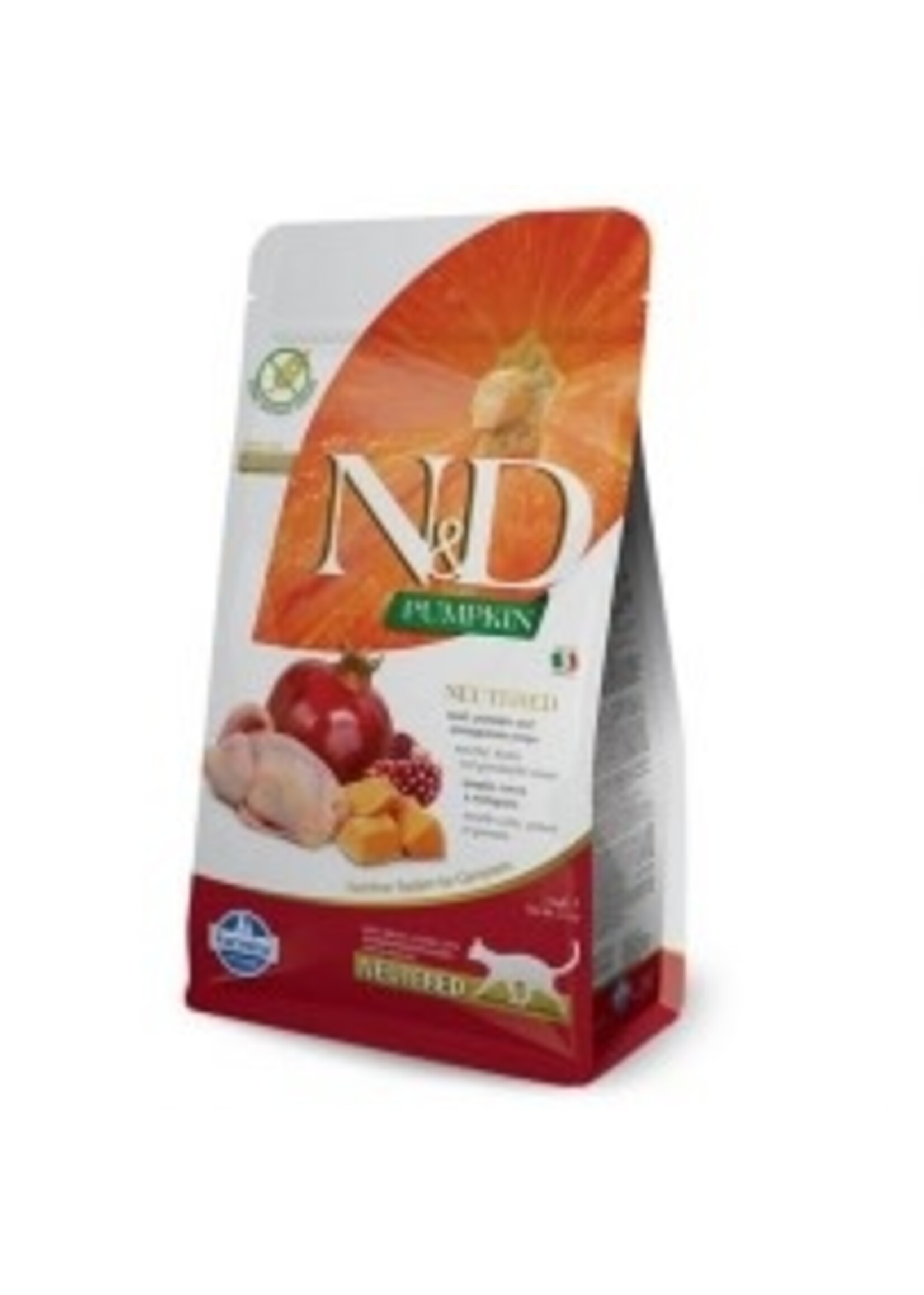 Farmina Farmina N&D Cat Pumpkin Neutered Quail