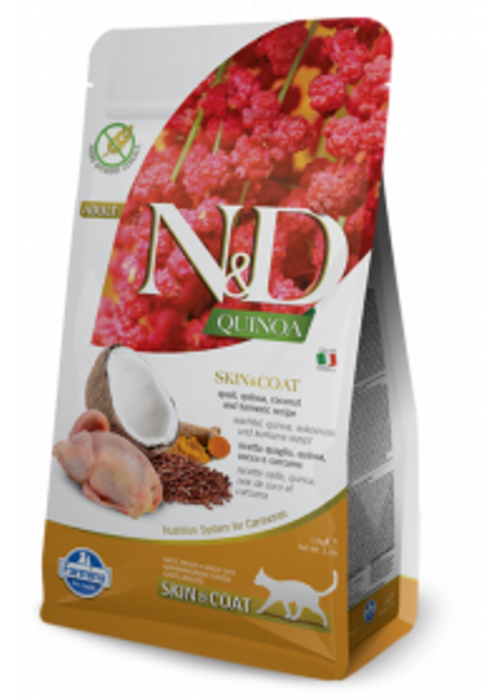 Farmina Farmina N&D Cat Quinoa Skin & Coat Quail