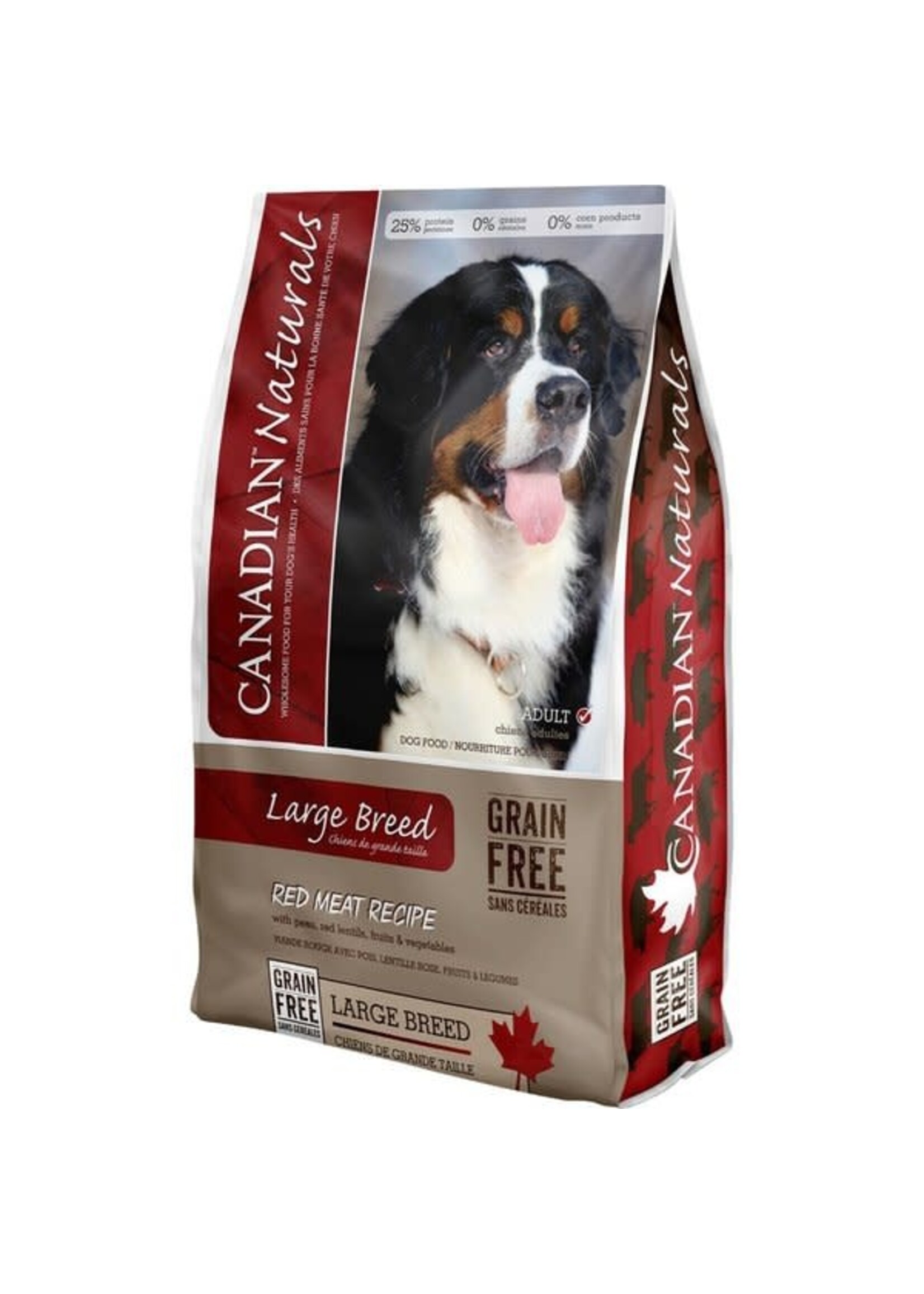 Canadian Naturals Canadian Naturals Grain Free Large Breed Red Meat 28lb