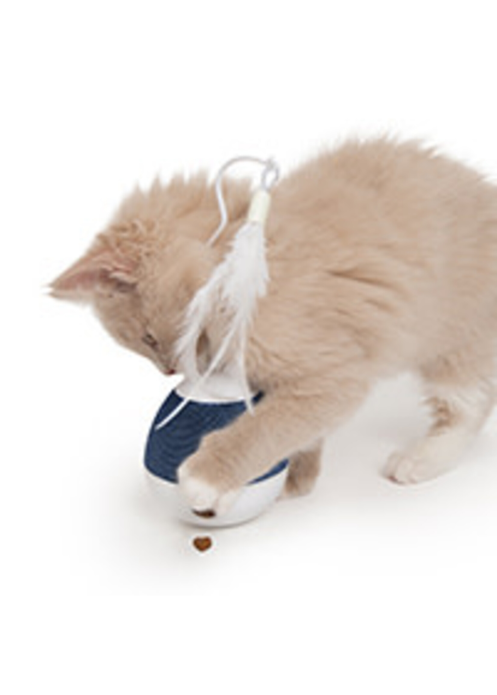 Catit Catit Pixi Spinner Electronic Cat Toy White & Blue