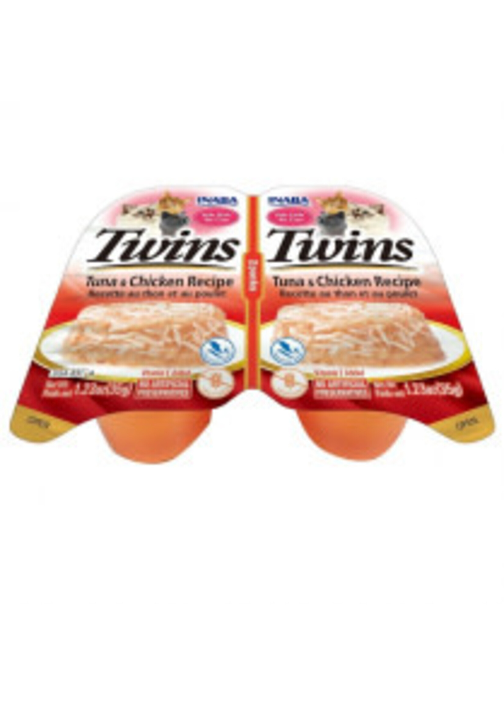 Inaba Inaba Cat Twin Cups Tuna/Chicken 2pack 2.5oz