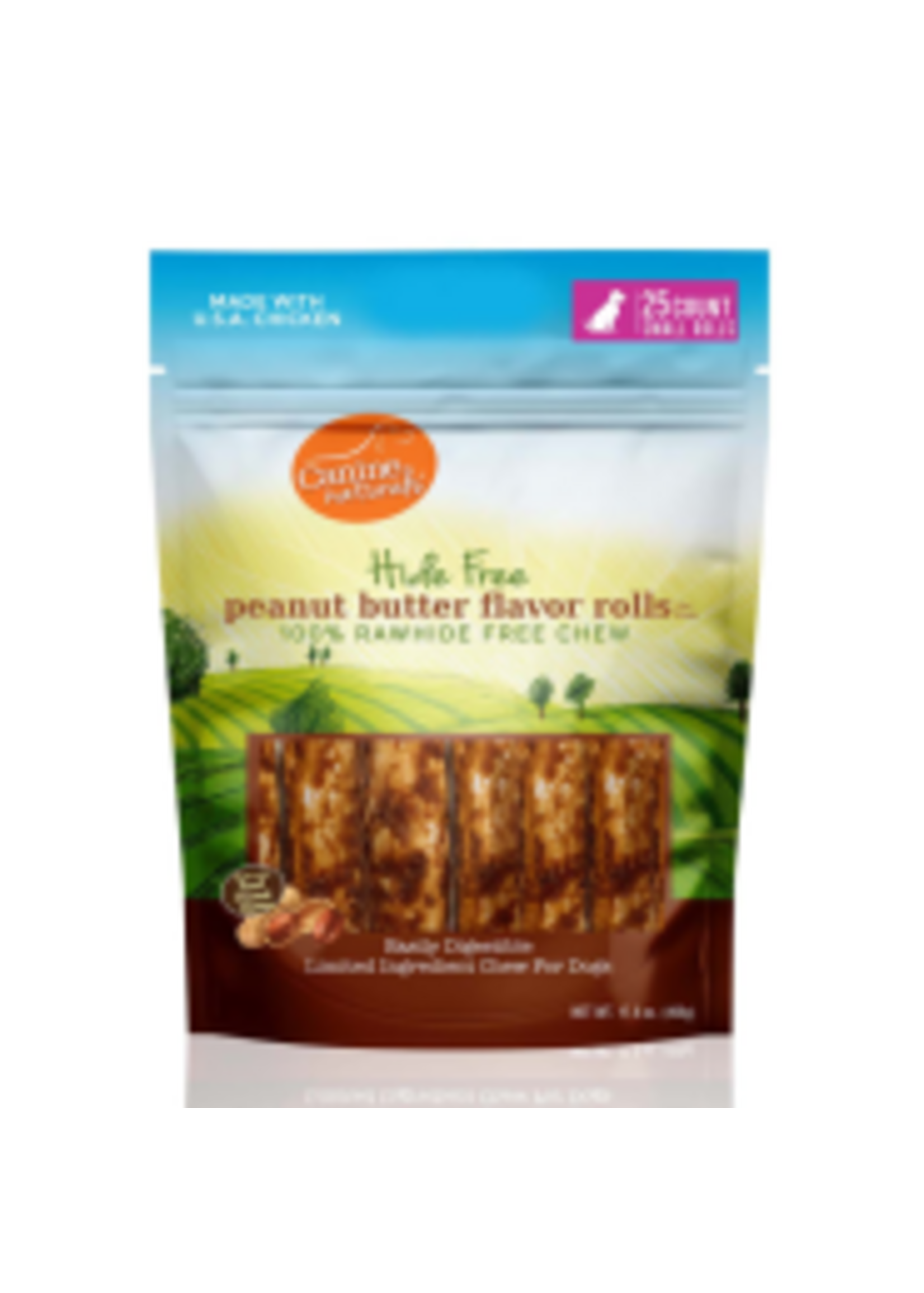 Canine Naturals Hide Free Canine Naturals Hide-Free Peanut Butter Roll