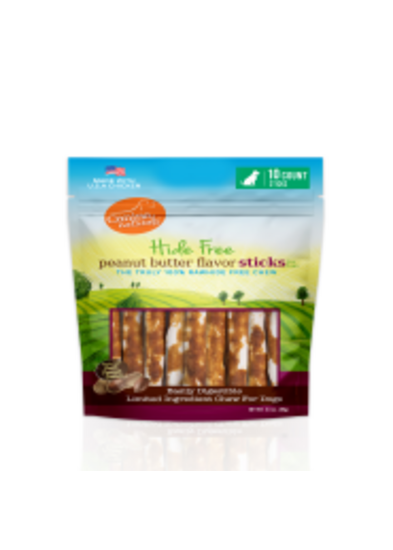 Canine Naturals Hide Free Canine Naturals Hide-Free Peanut Butter Sticks 5"
