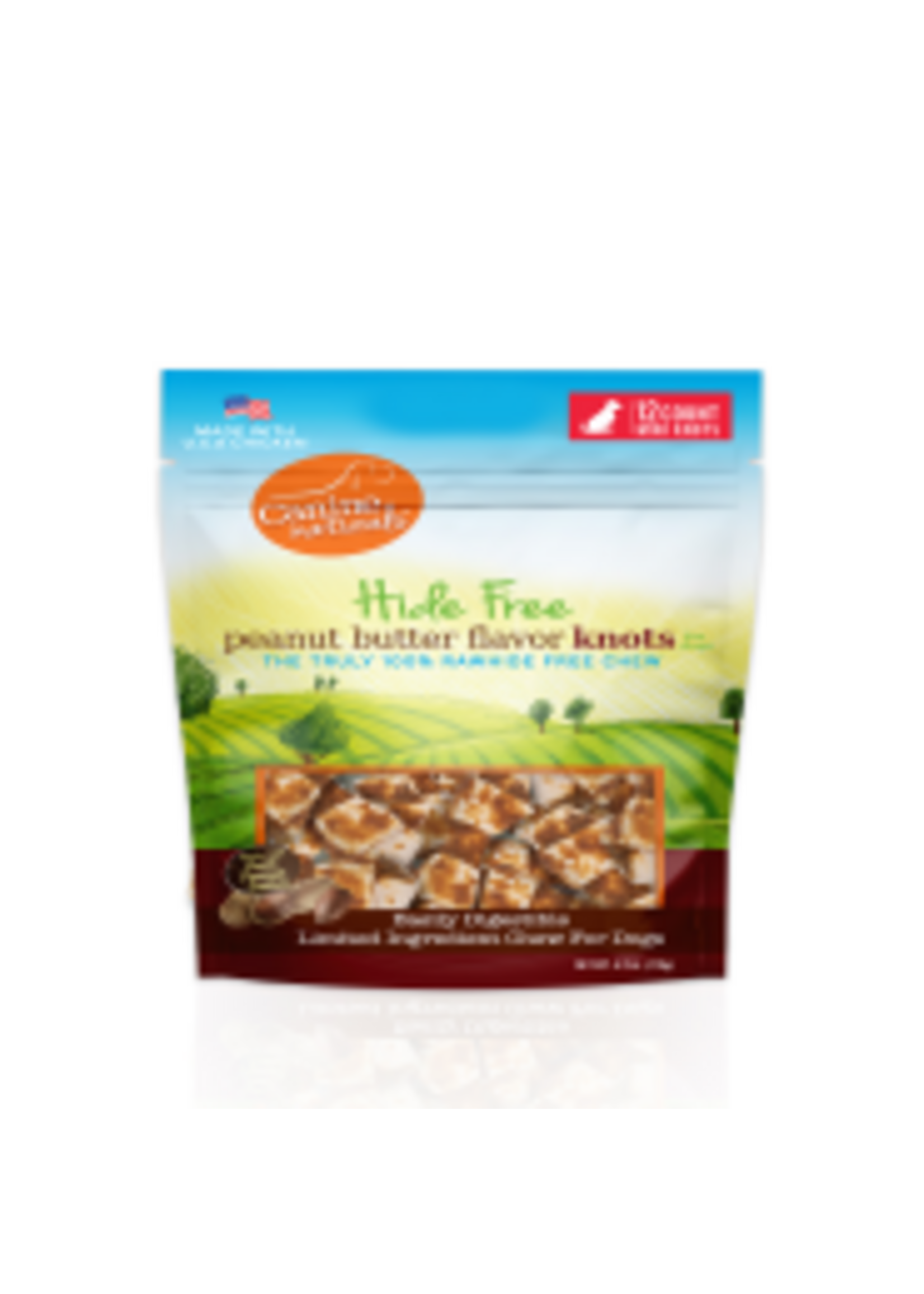 Canine Naturals Hide Free Canine Naturals Hide-Free Peanut Butter Mini Knots 12pack