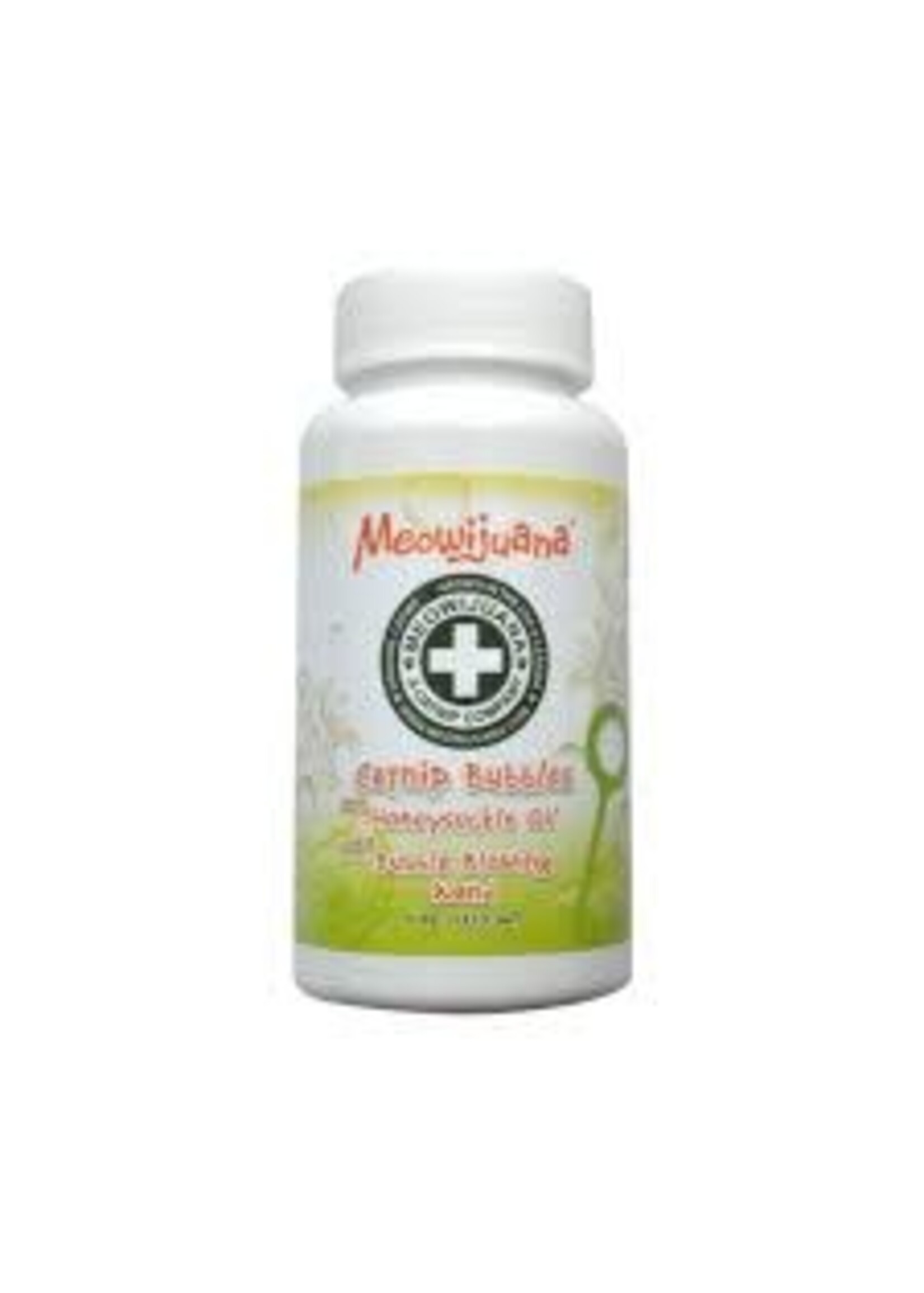 Meowijuana Meowijuana Catnip Bubbles w/ Honeysuckle 5oz