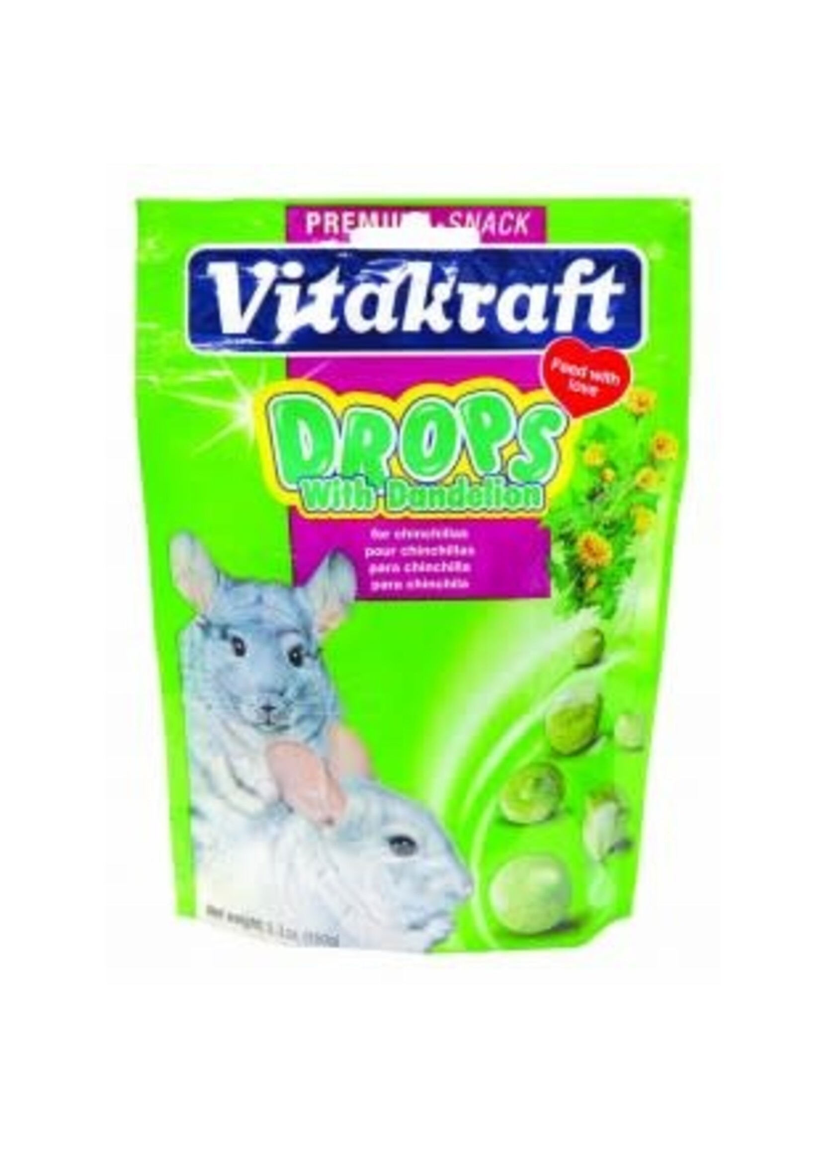 Vitakraft Vitakraft Chinchilla Drops w/ Dandelion 5.3oz