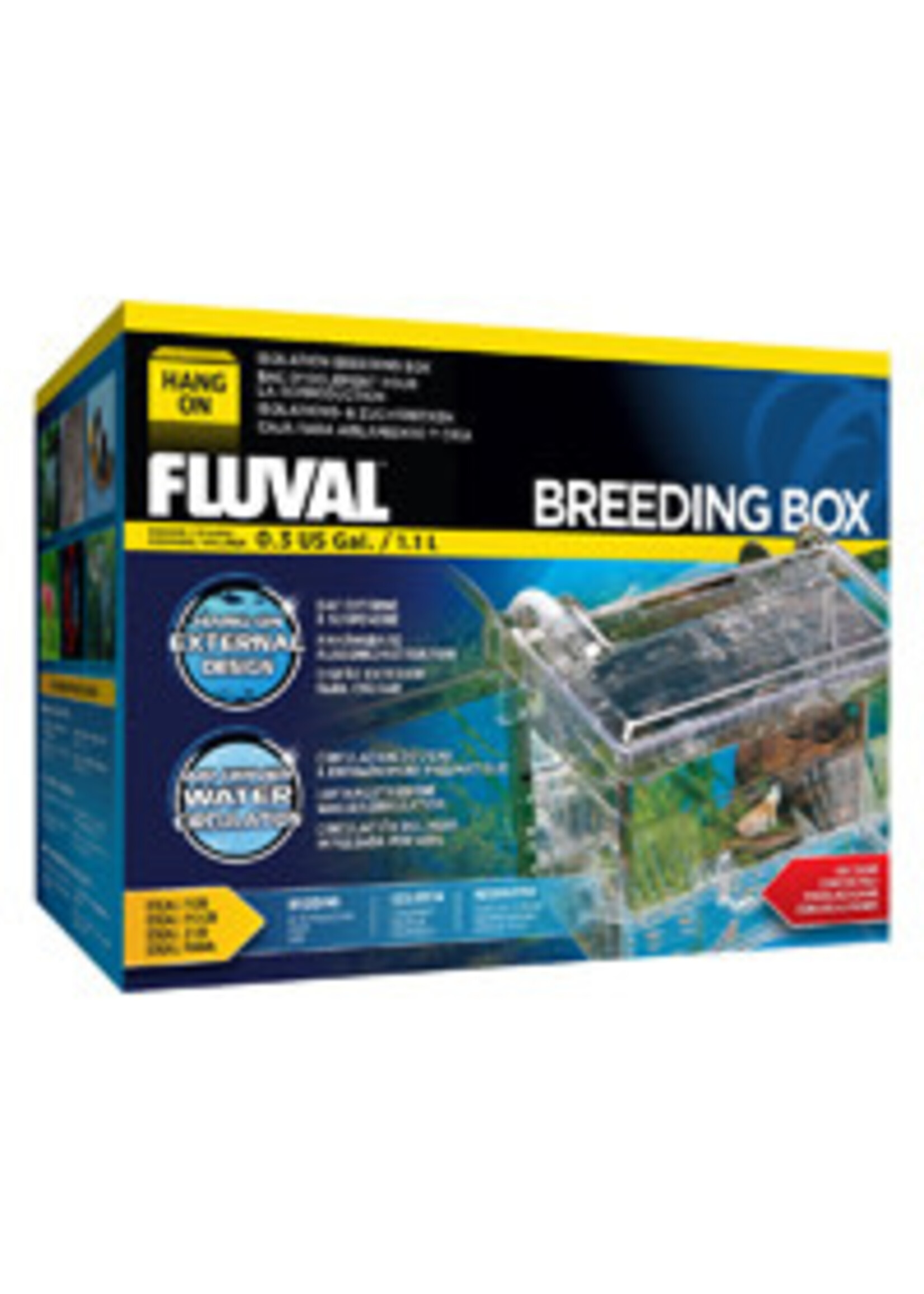 Fluval Fluval Hang-On Breeding Box 6.5"Lx5"Wx4.75"H