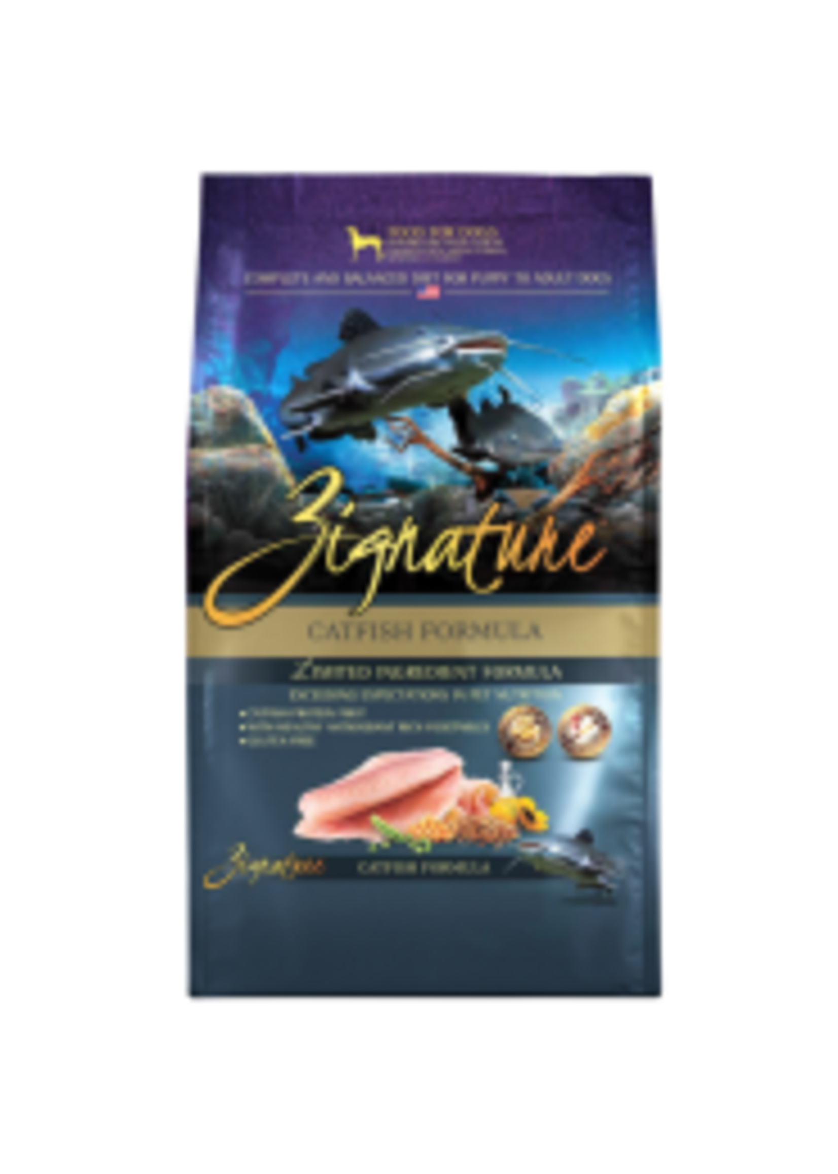 Zignature Zignature Dog LID GF Catfish
