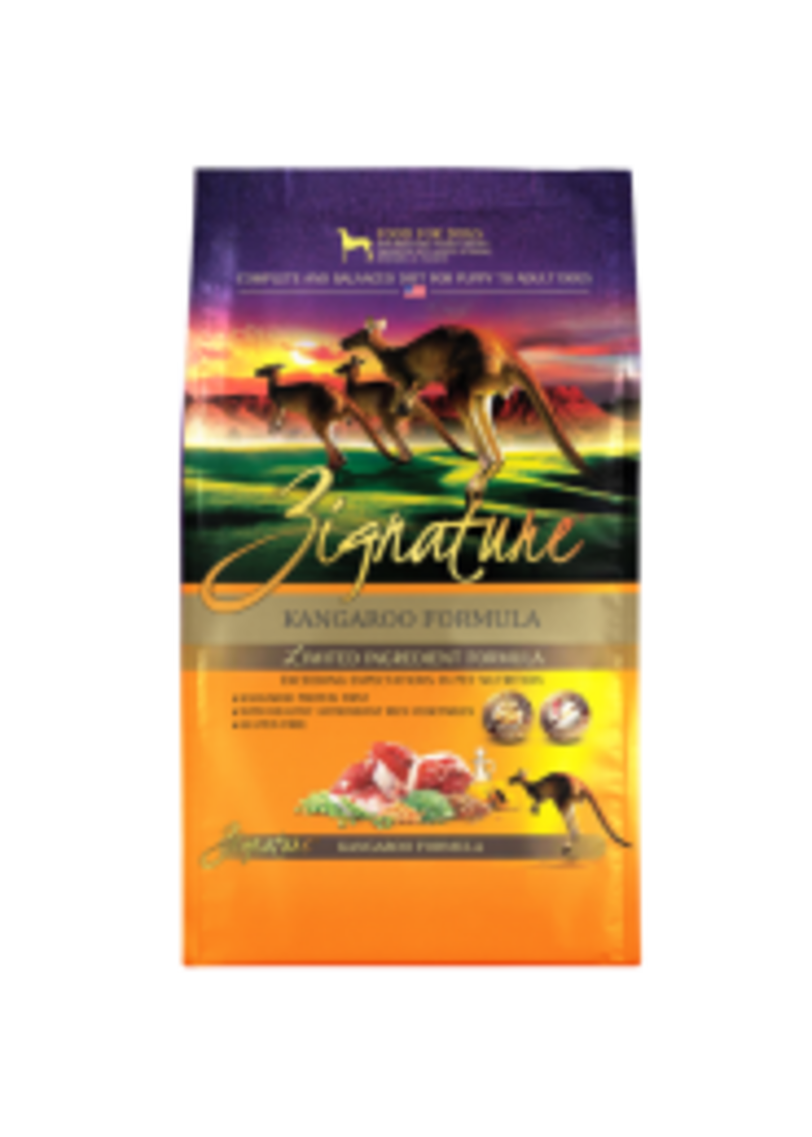 Zignature Zignature Dog LID GF Kangaroo