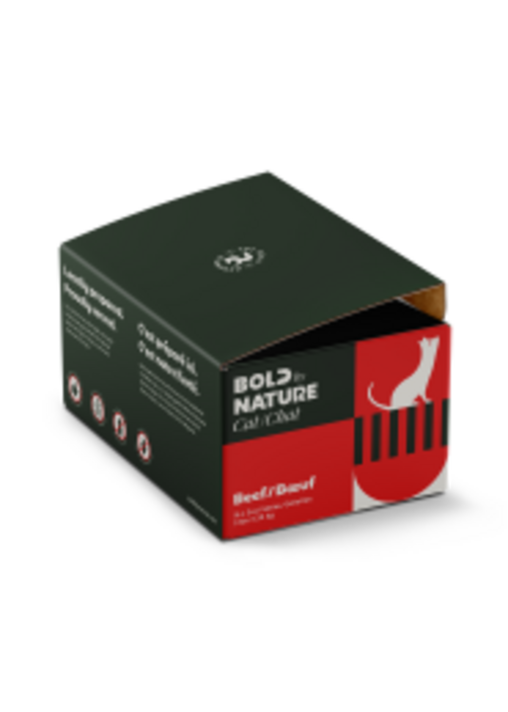 Bold by Nature Bold by Nature Cat Beef Patties 3lb