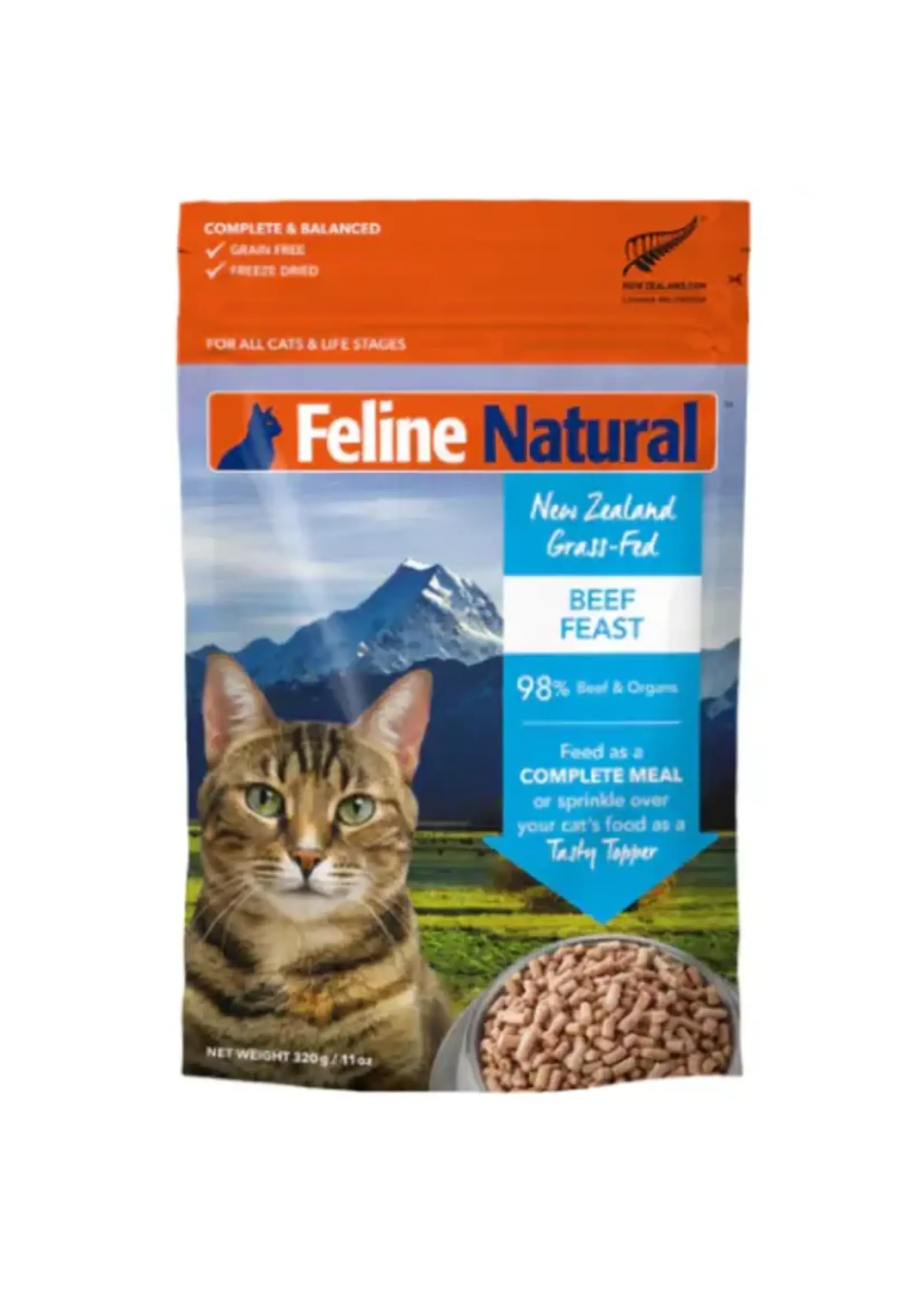 Feline Natural Feline Natural Beef Feast Freeze Dried 320g