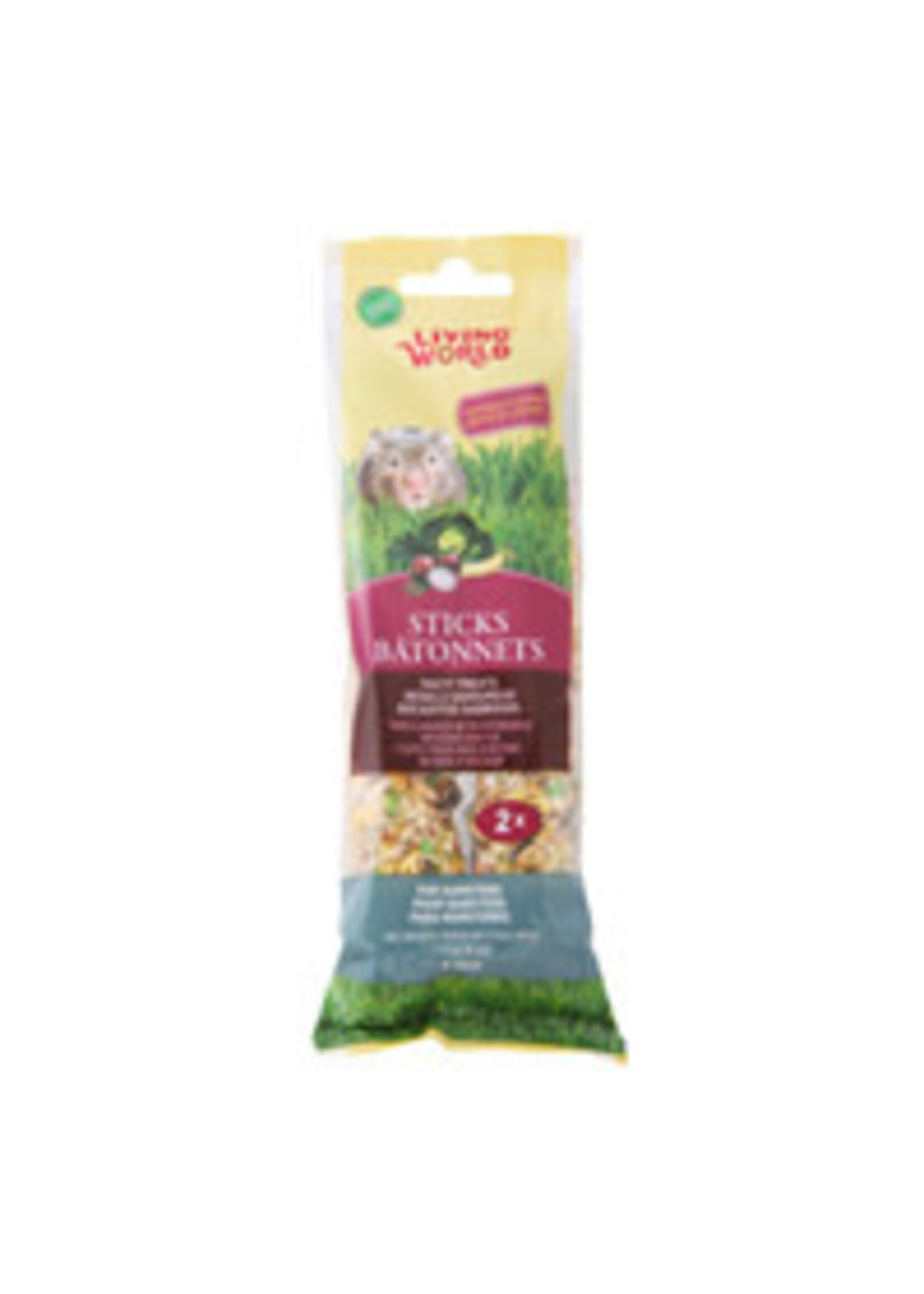 Living World Living World Hamster Sticks 4oz 2pack