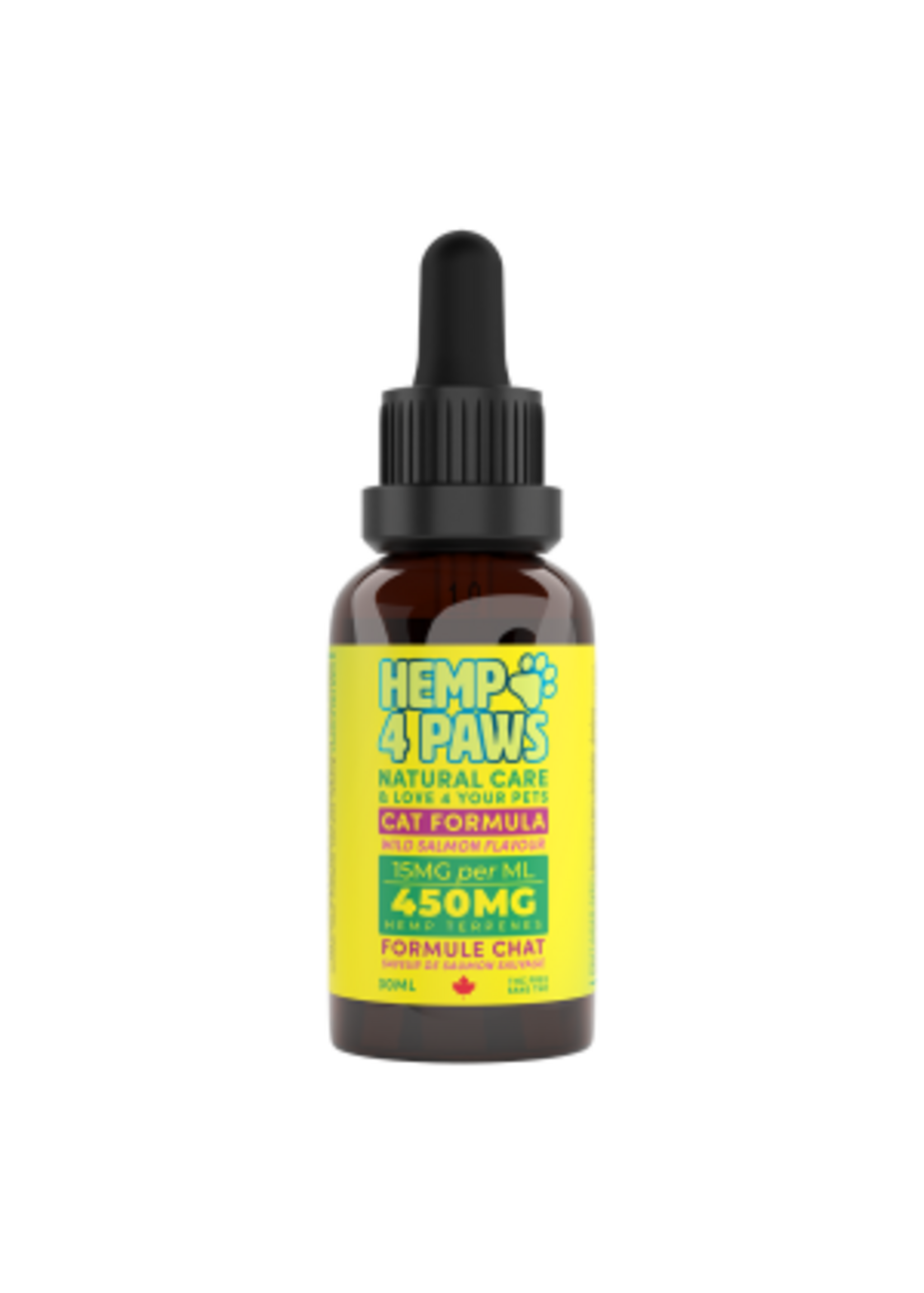 Hemp 4 Paws Hemp 4 Paws Cat Formula 450MG 30ml Salmon Flavor