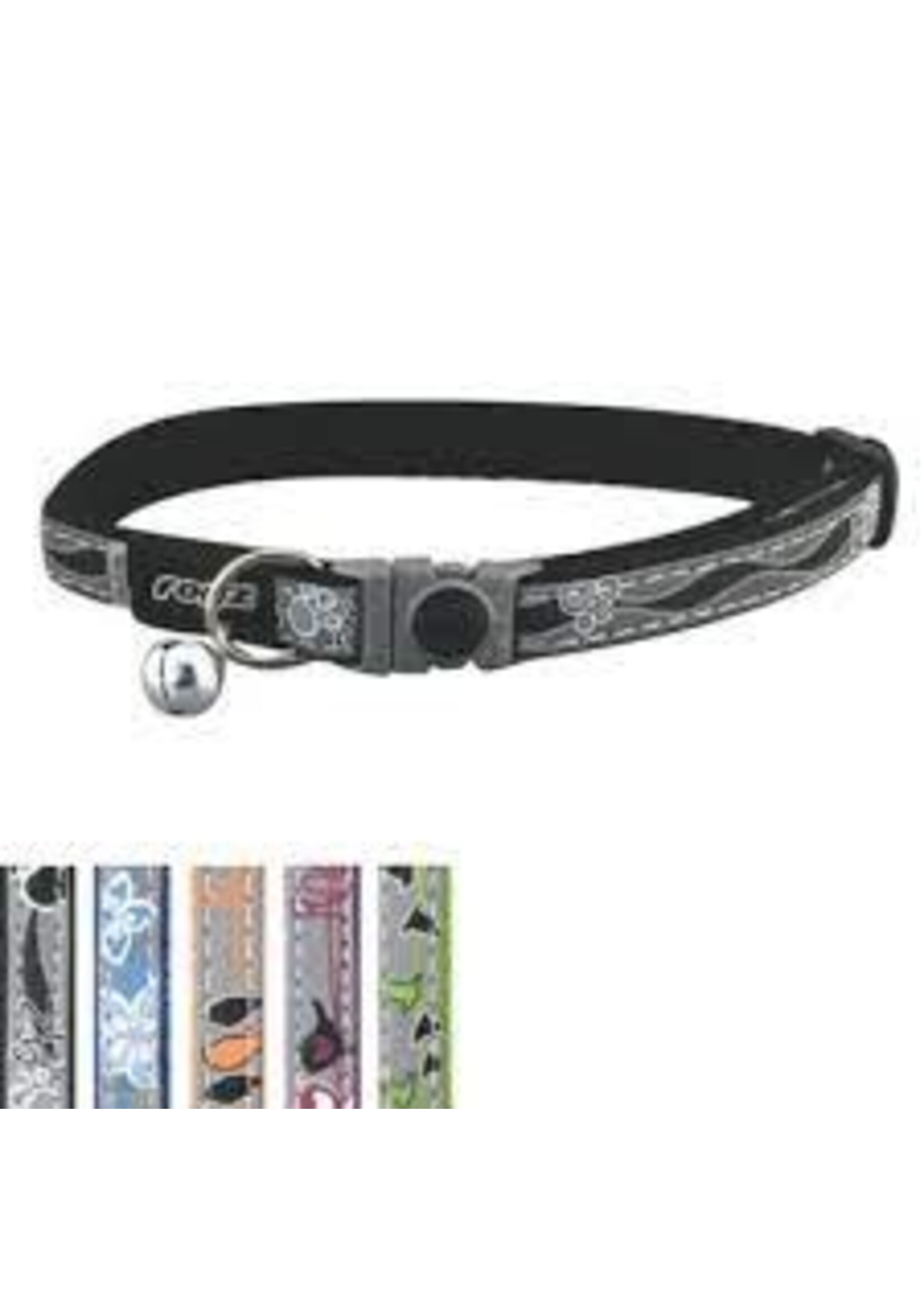 Rogz Rogz NightCat Collar 8-12"