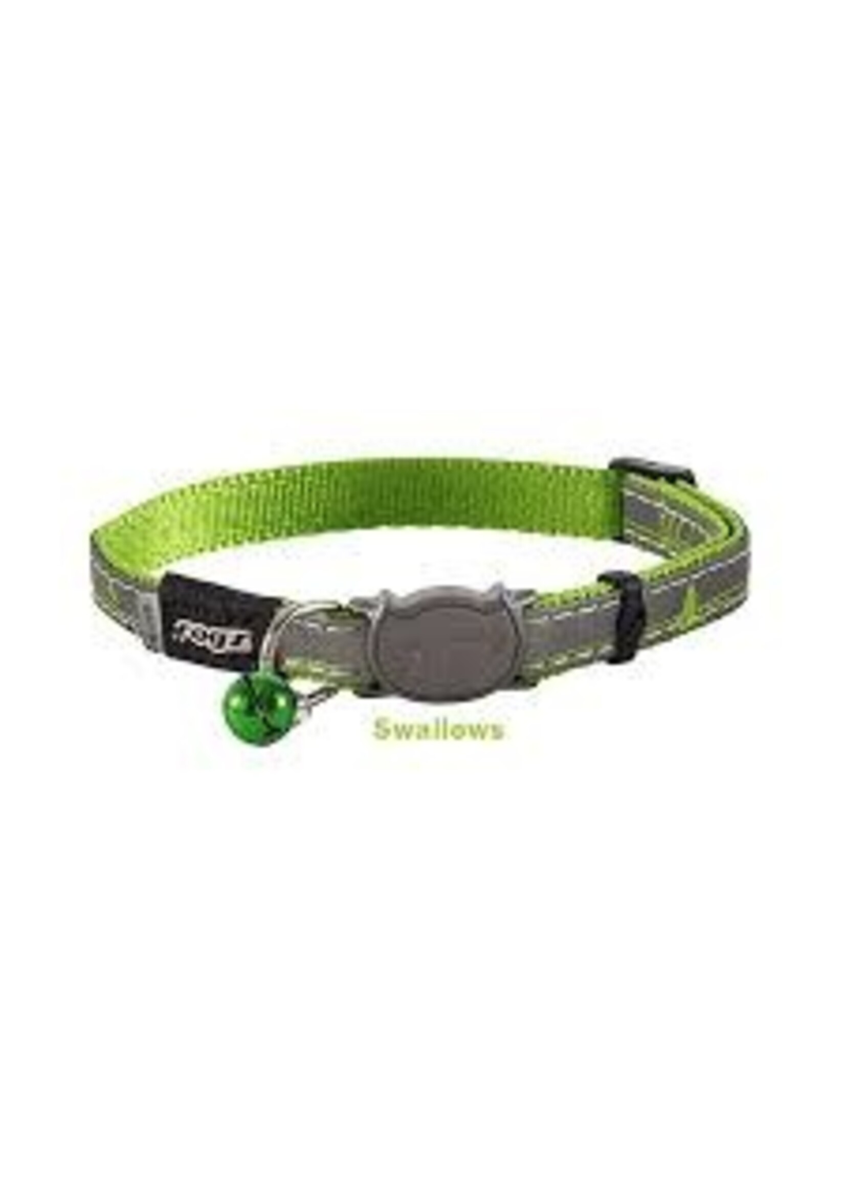Rogz Rogz NightCat Collar 8-12"